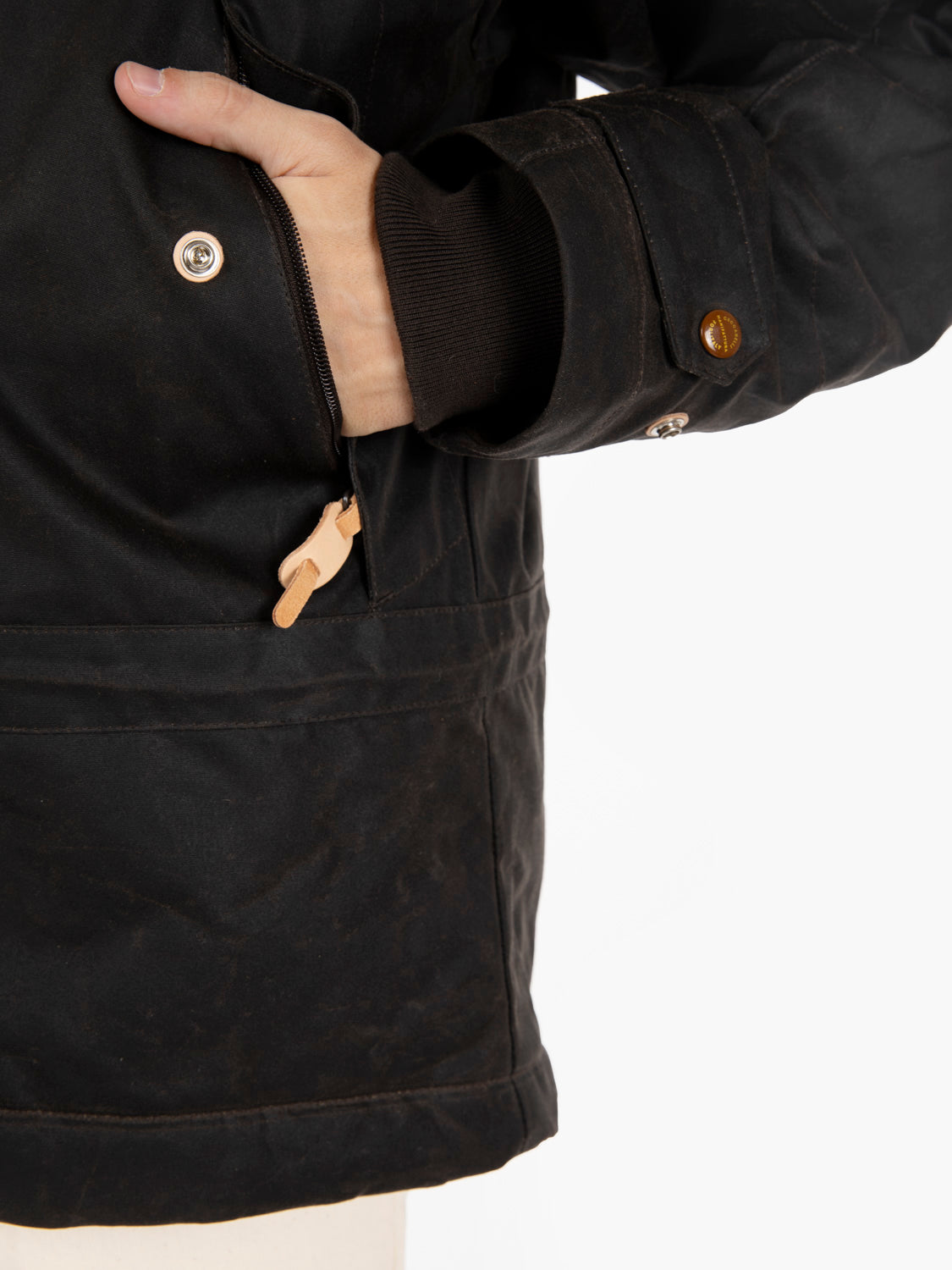 Mountain Jacket waxed chocolate