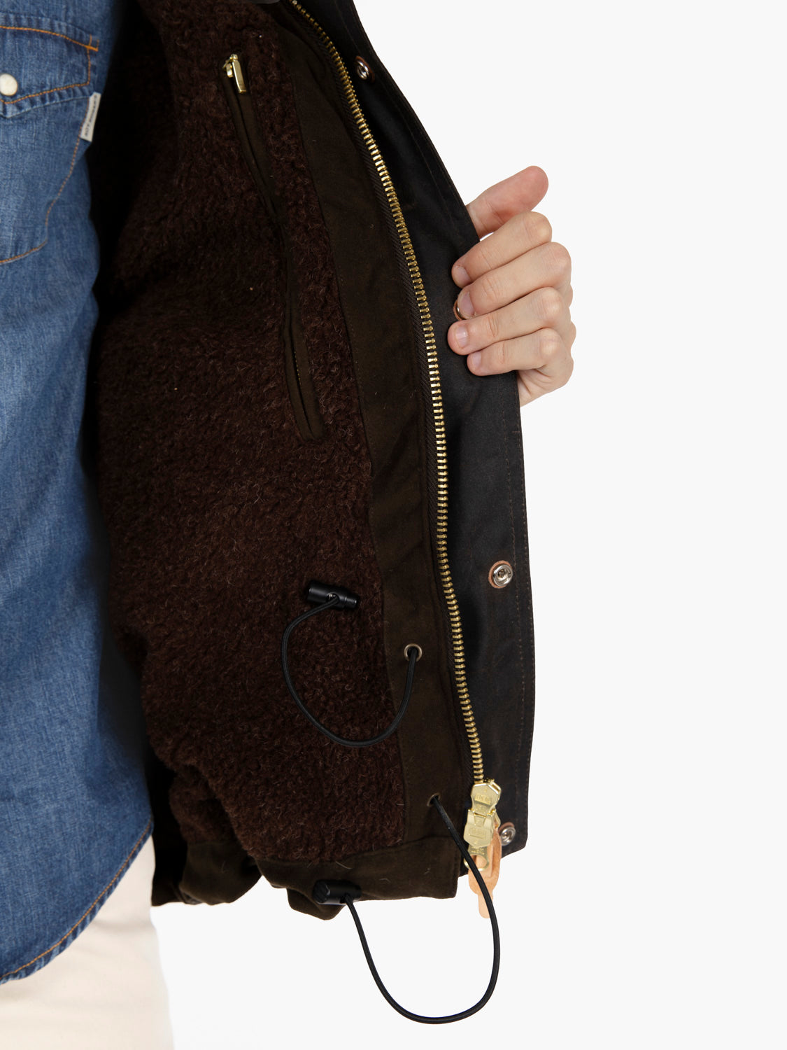 Mountain Jacket waxed chocolate
