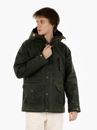 New Fisherman parka dark green