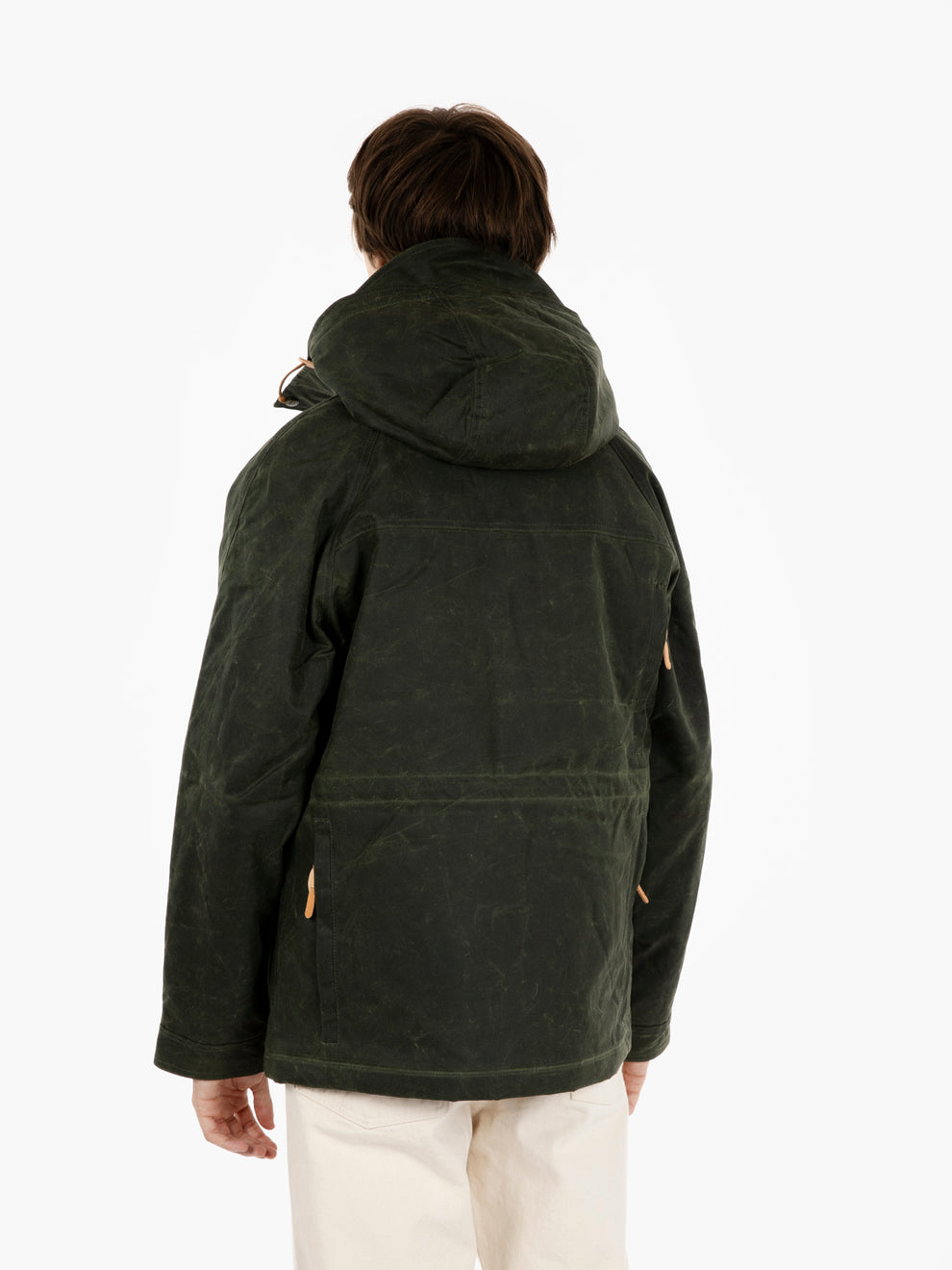 New Fisherman parka dark green
