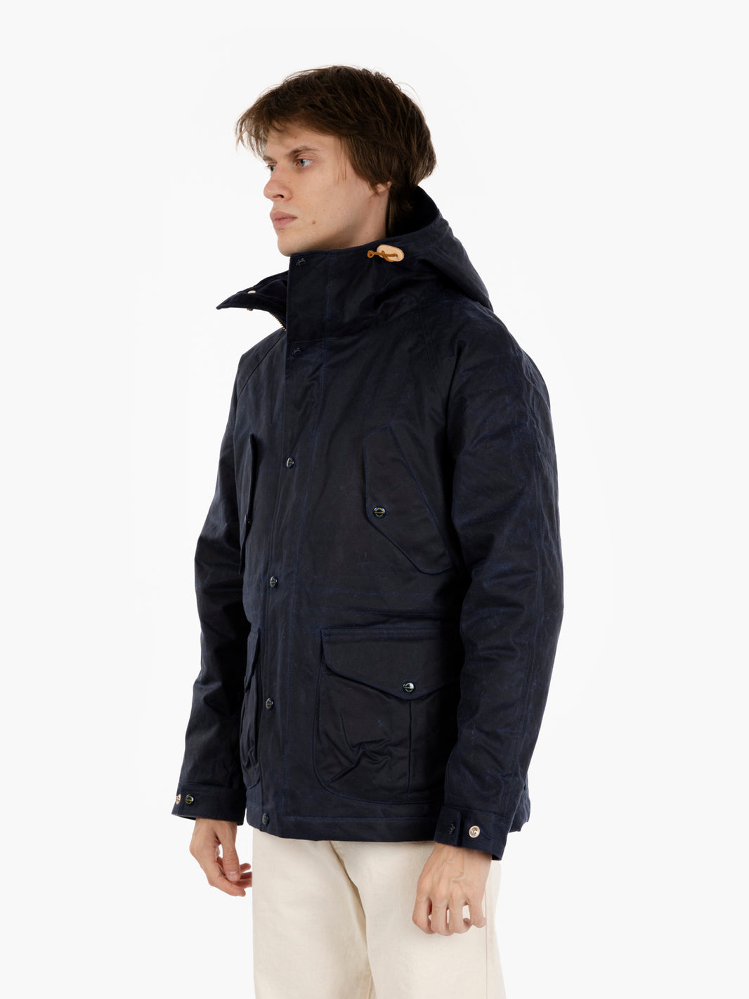New Fisherman parka dark navy