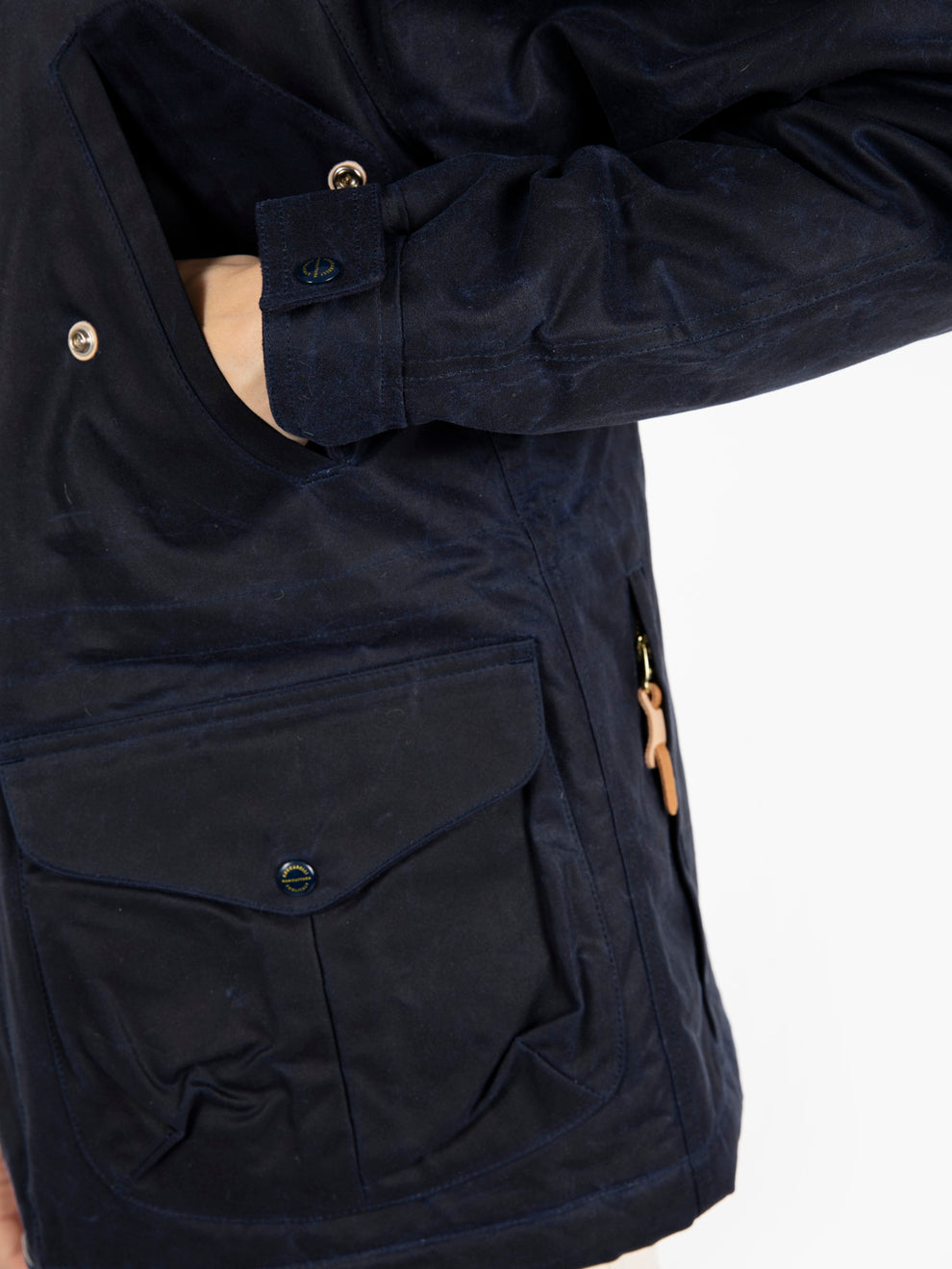 New Fisherman parka dark navy