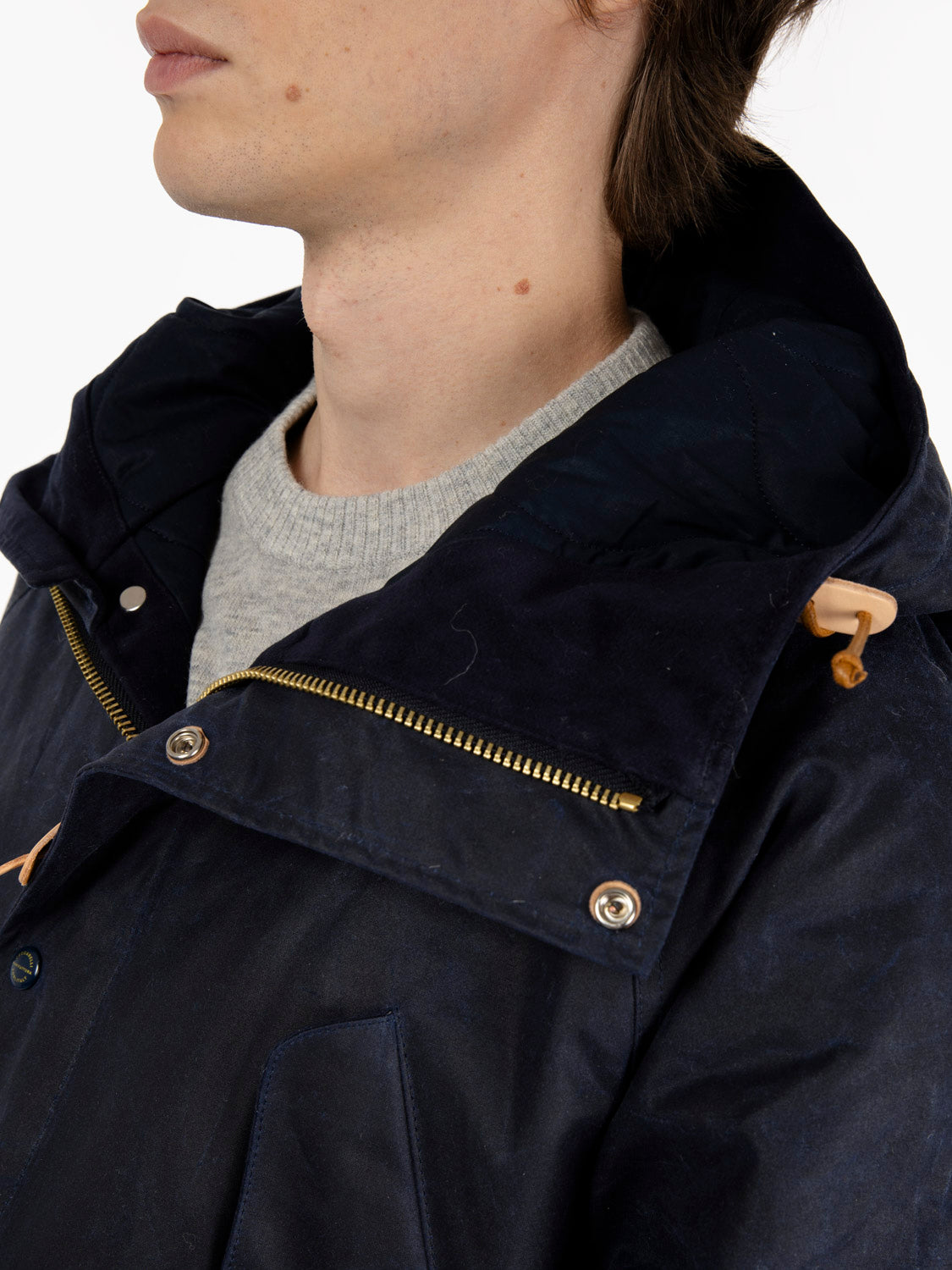 New Fisherman parka dark navy