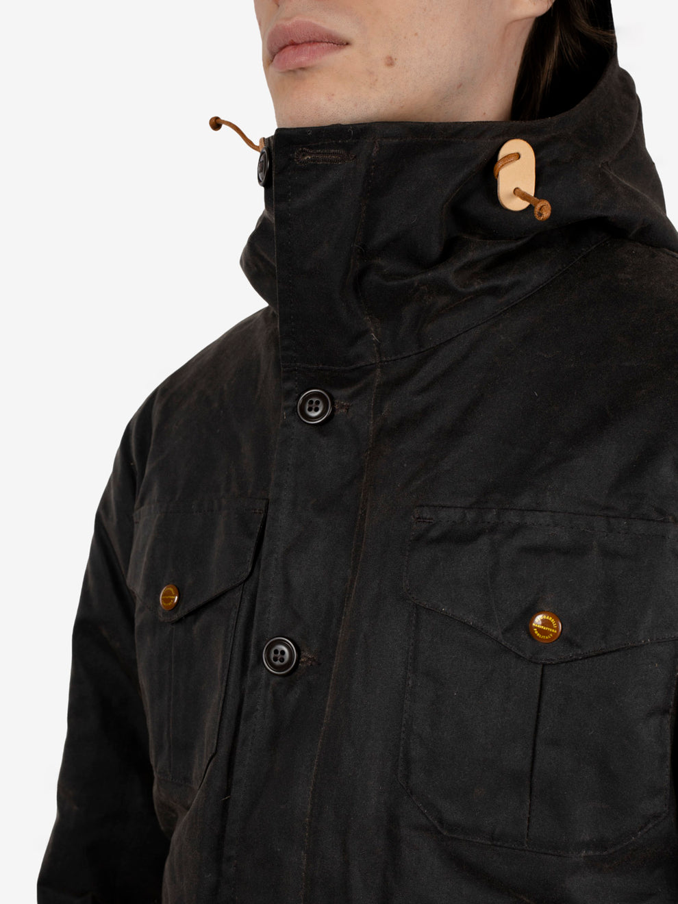 Teddy Lined Weekender coat chocolate