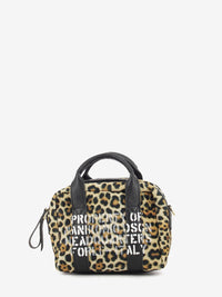 AVIATOR BAG S VELVET ANIMAL PRINT BBVVGIAGUARINO03