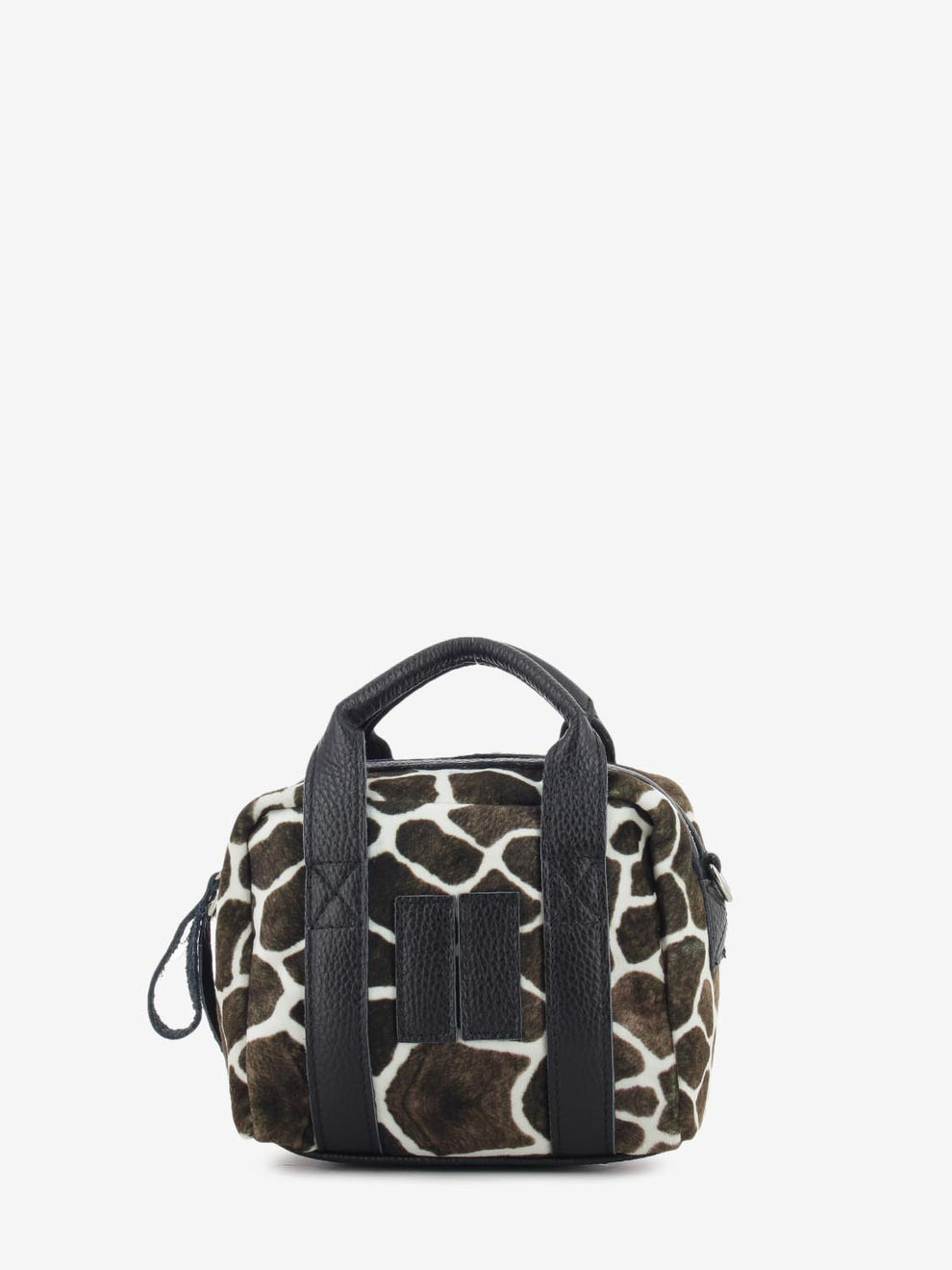 AVIATOR BAG S VELVET ANIMAL PRINT BBVVGIRAFFA06