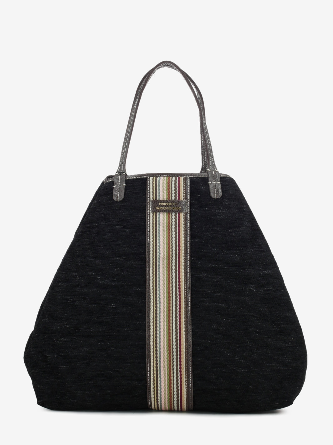 Shopper ciniglia winter black