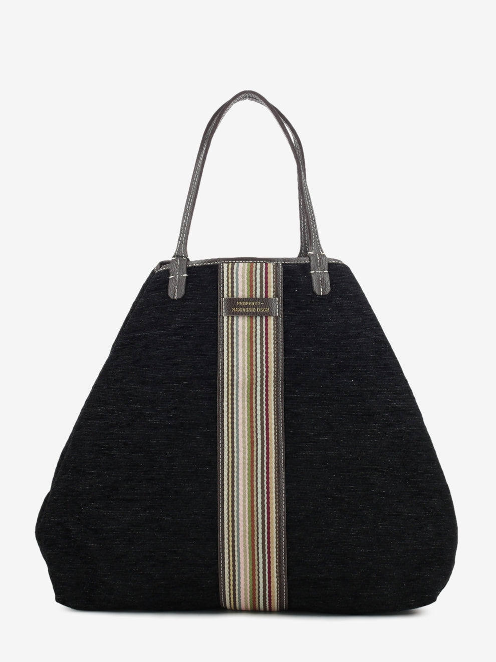 Shopper ciniglia winter black