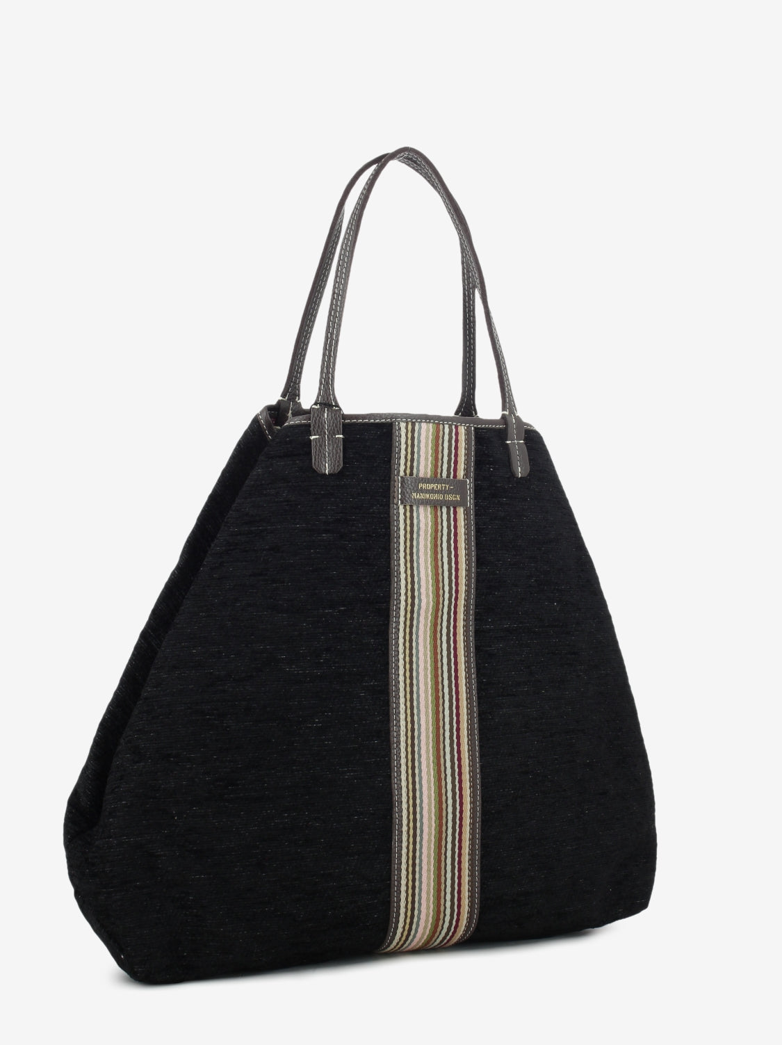 Shopper ciniglia winter black