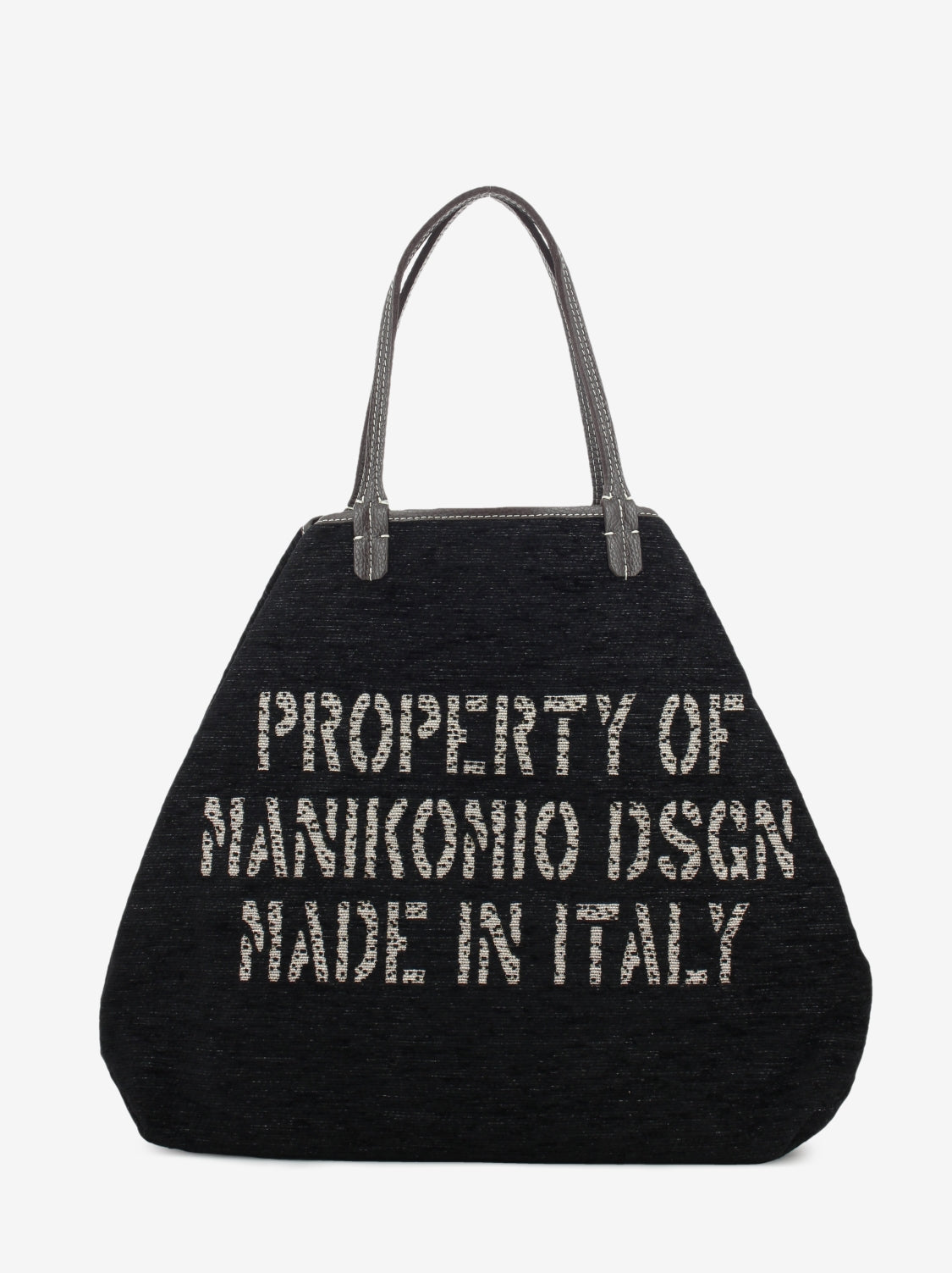 Shopper ciniglia winter black