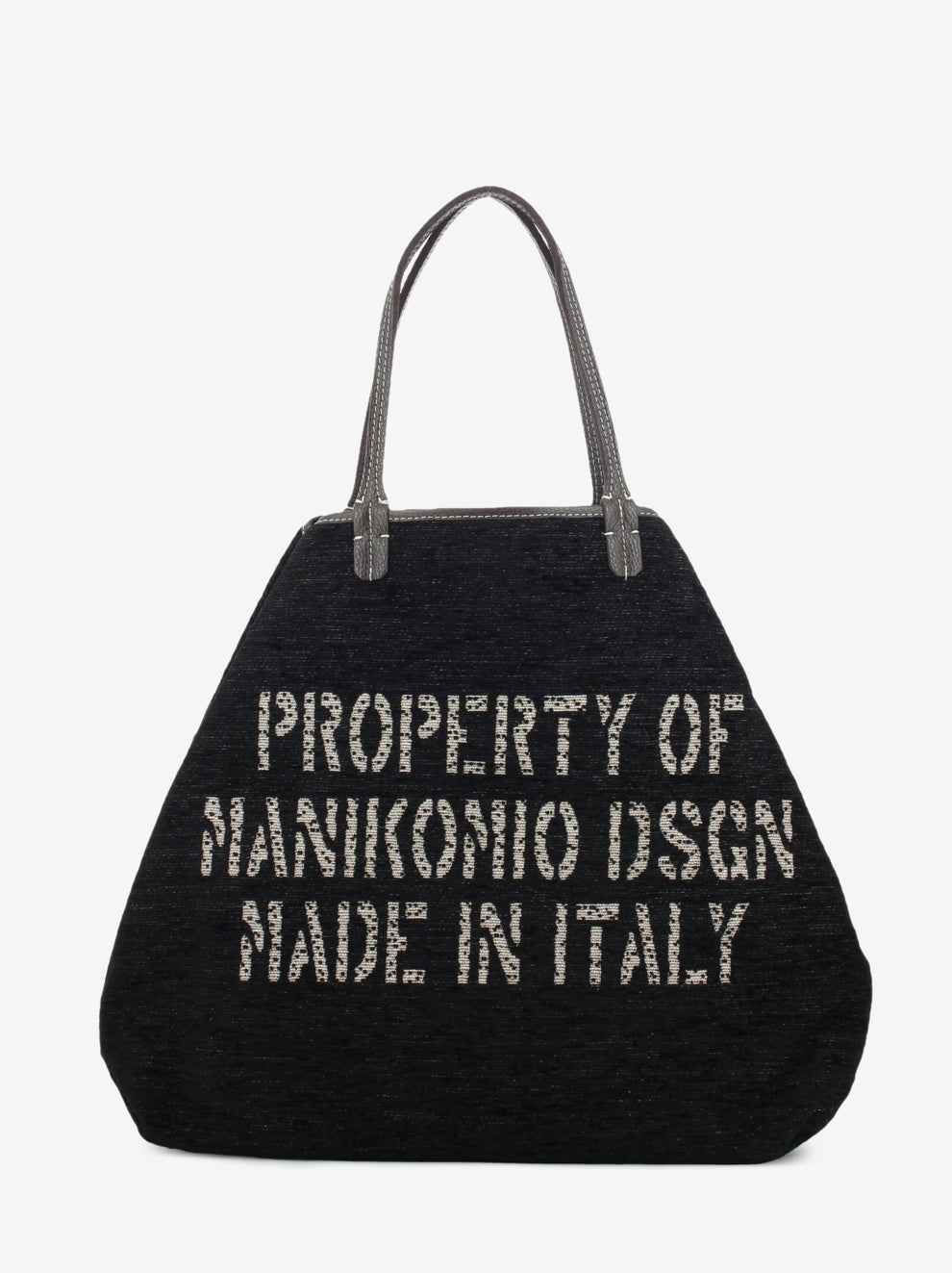 Shopper ciniglia winter black