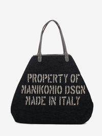 Shopper ciniglia winter black