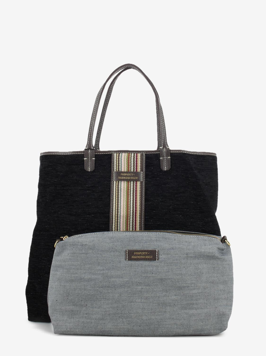 Shopper ciniglia winter black