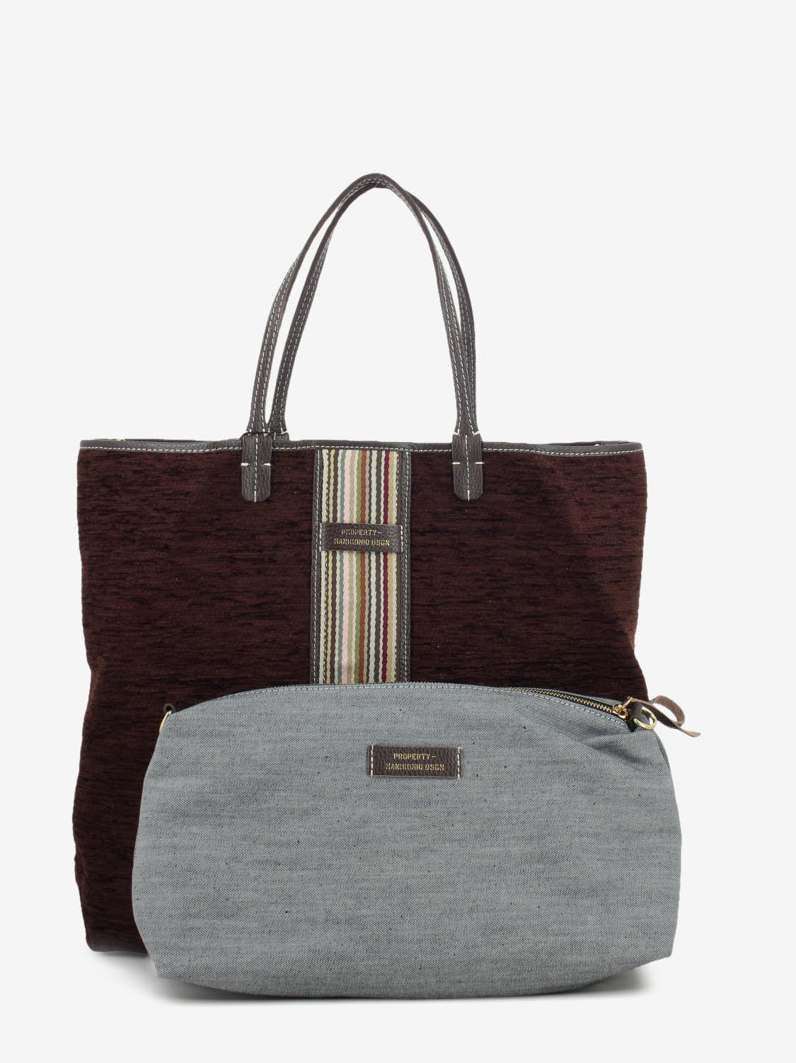 Shopper ciniglia winter brown
