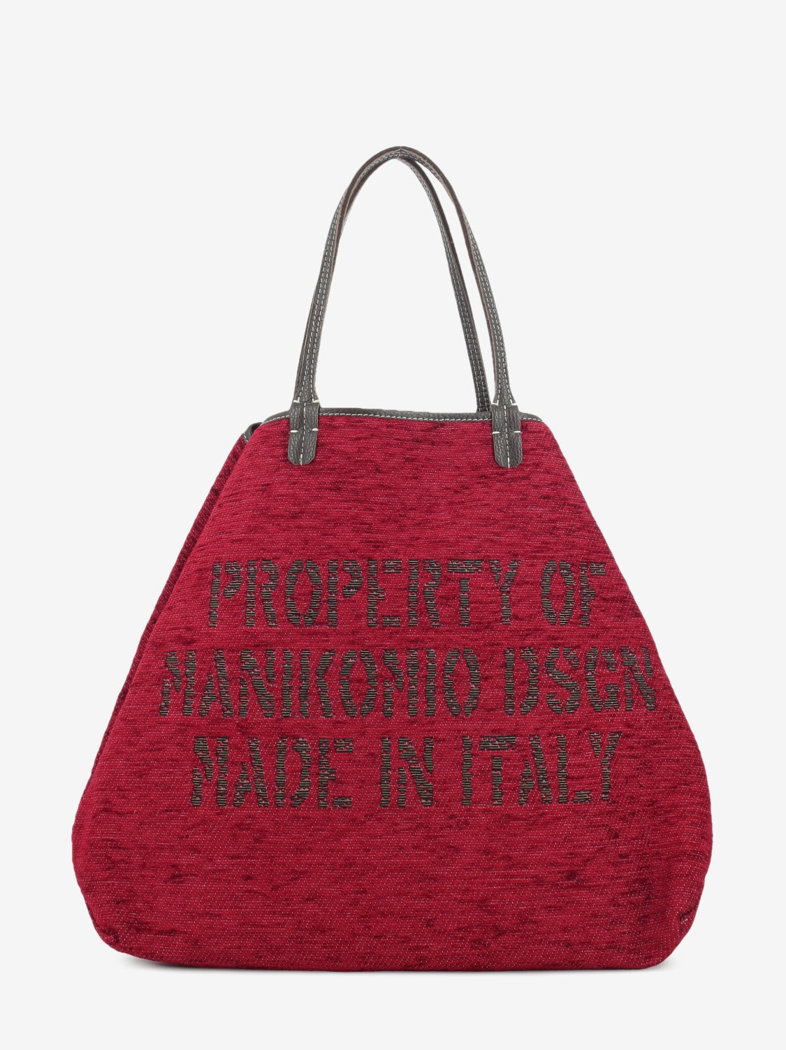 Shopper ciniglia winter red