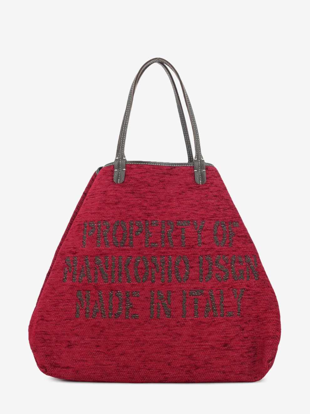 Shopper ciniglia winter red