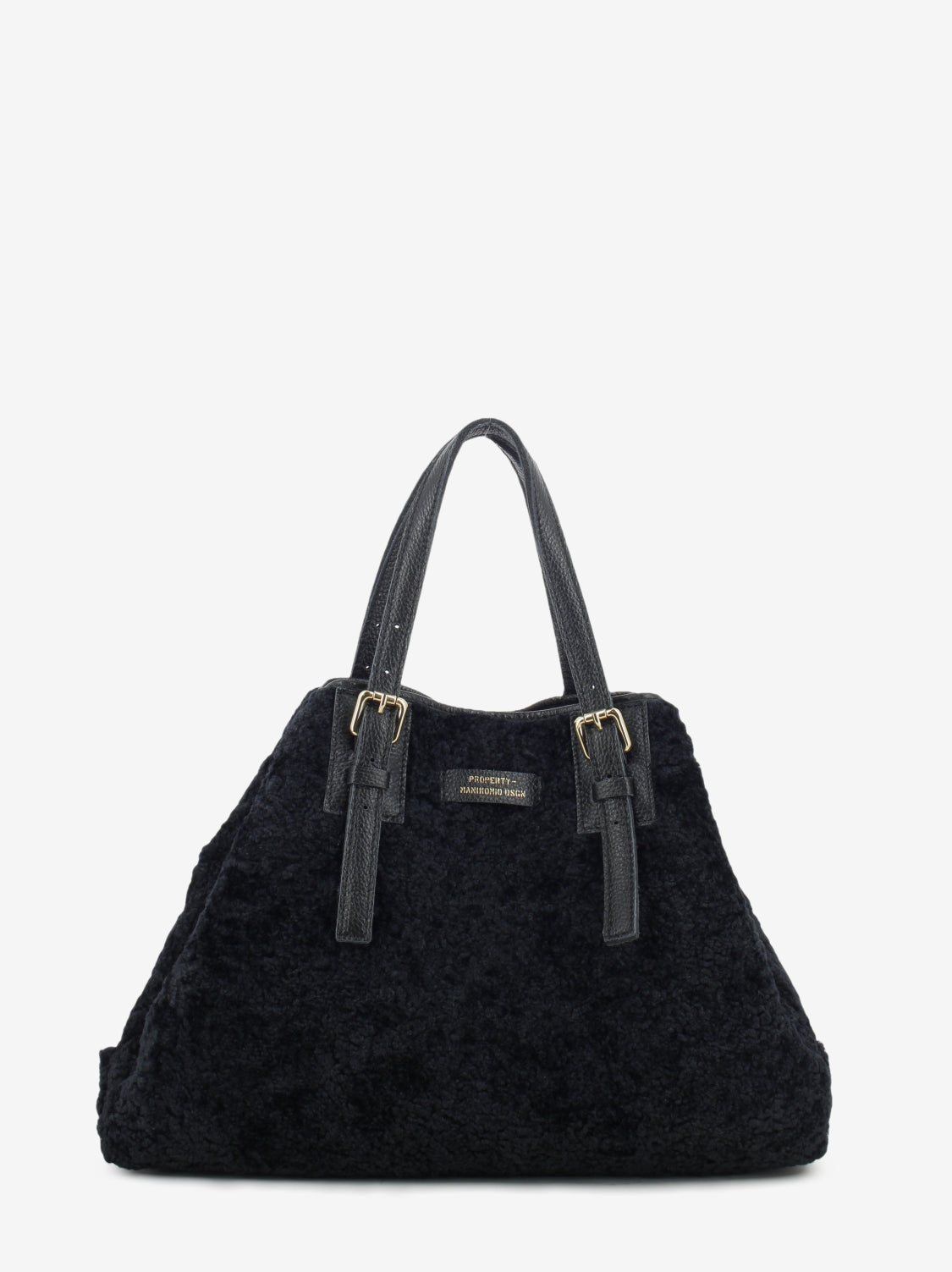 Shopper eco fur black