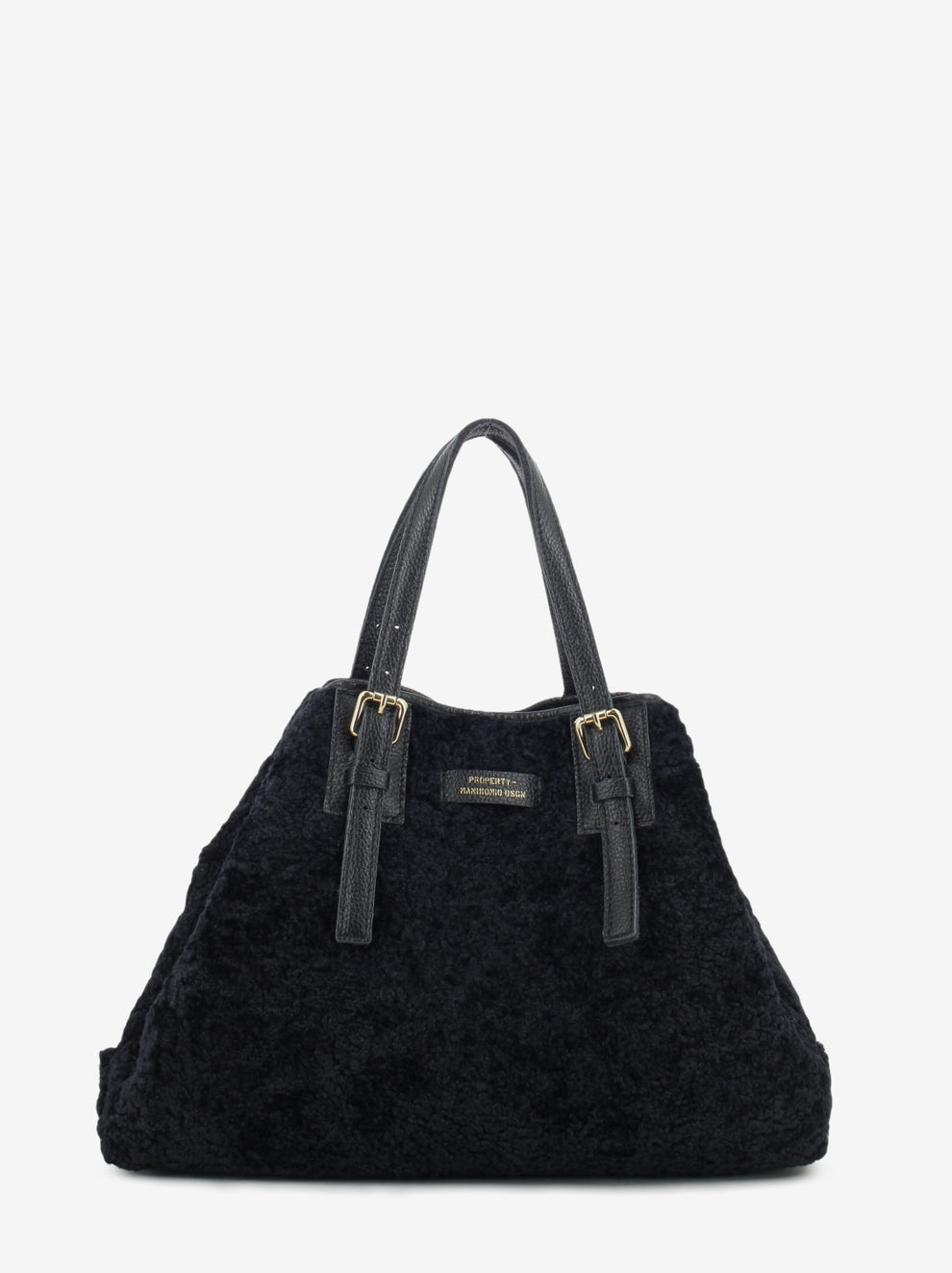 Shopper eco fur black