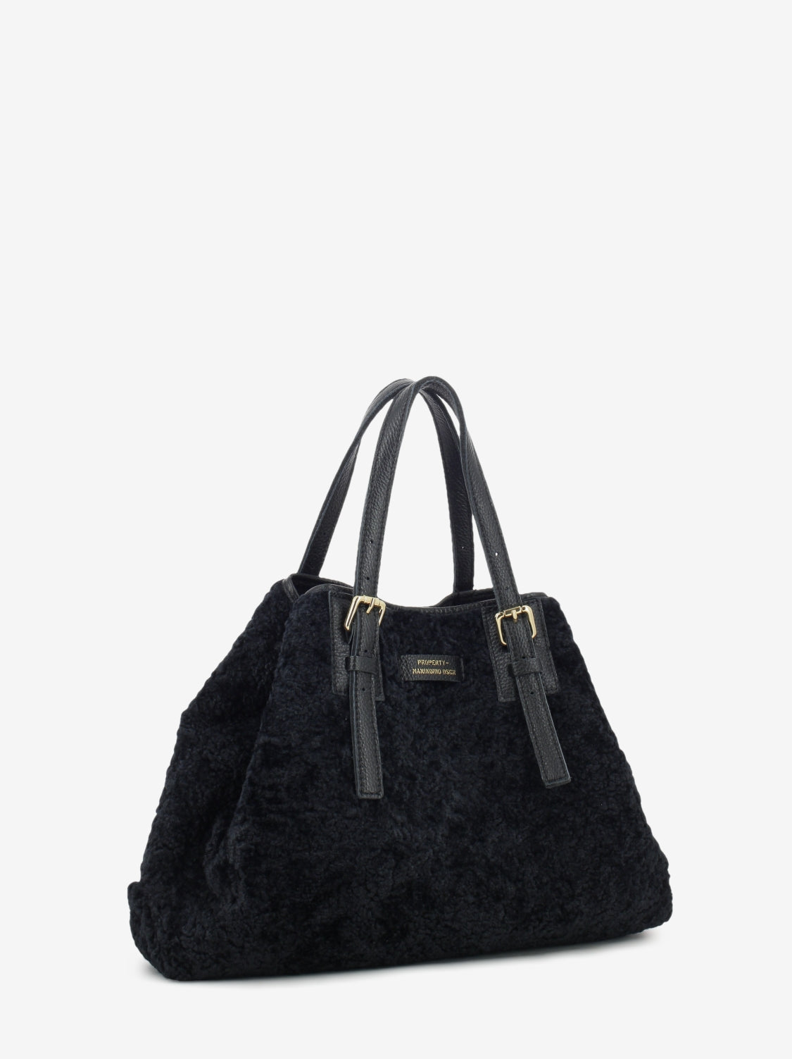 Shopper eco fur black