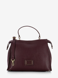Borsa a mano medium Adele burgundy / gold