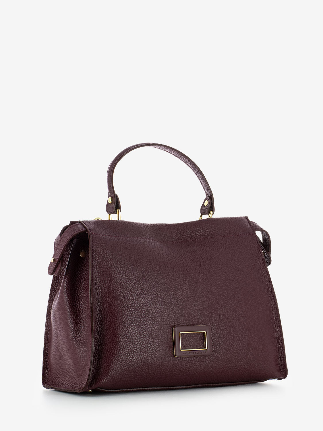 Borsa a mano medium Adele burgundy / gold