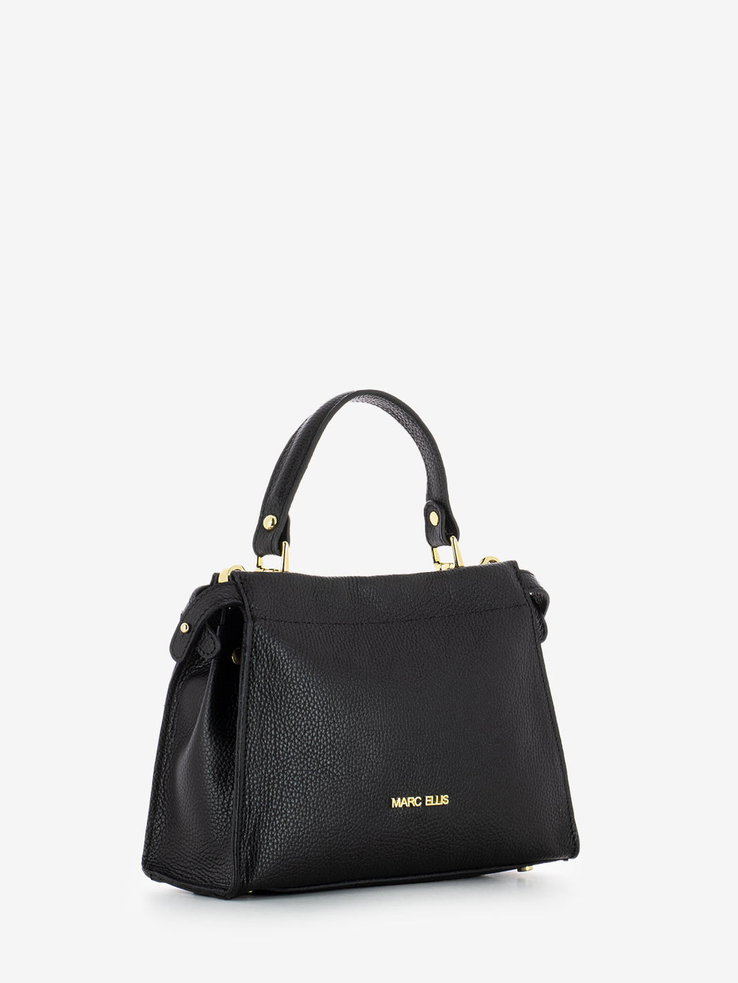 Borsa a mano small Adele black / gold