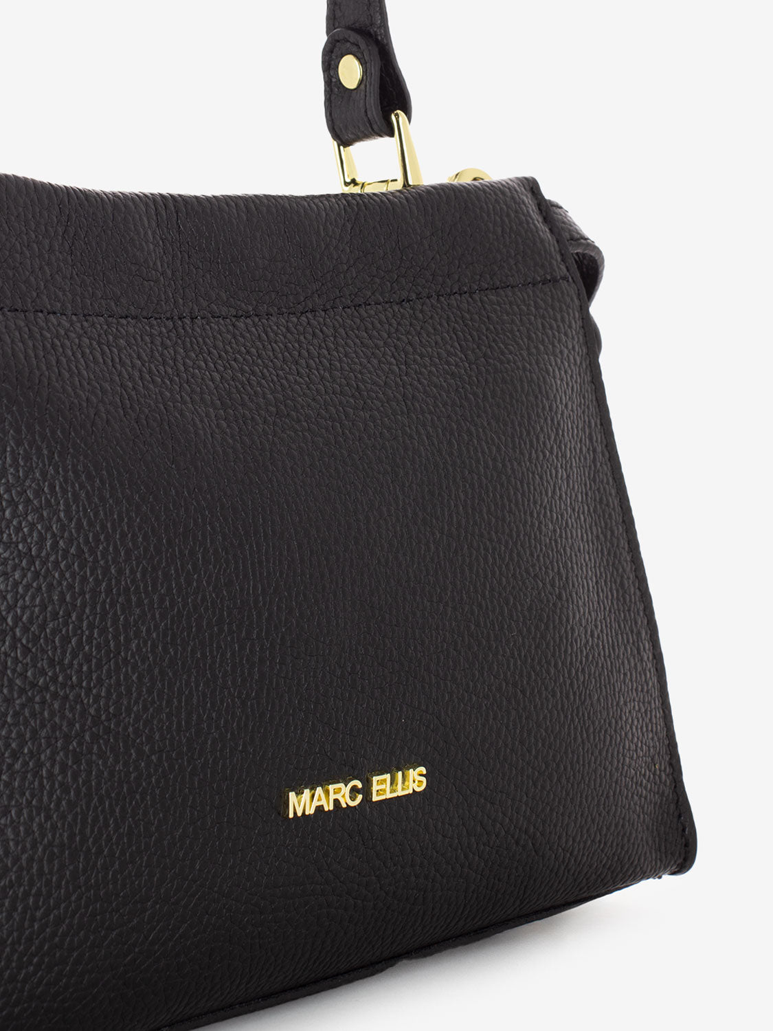 Borsa a mano small Adele black / gold