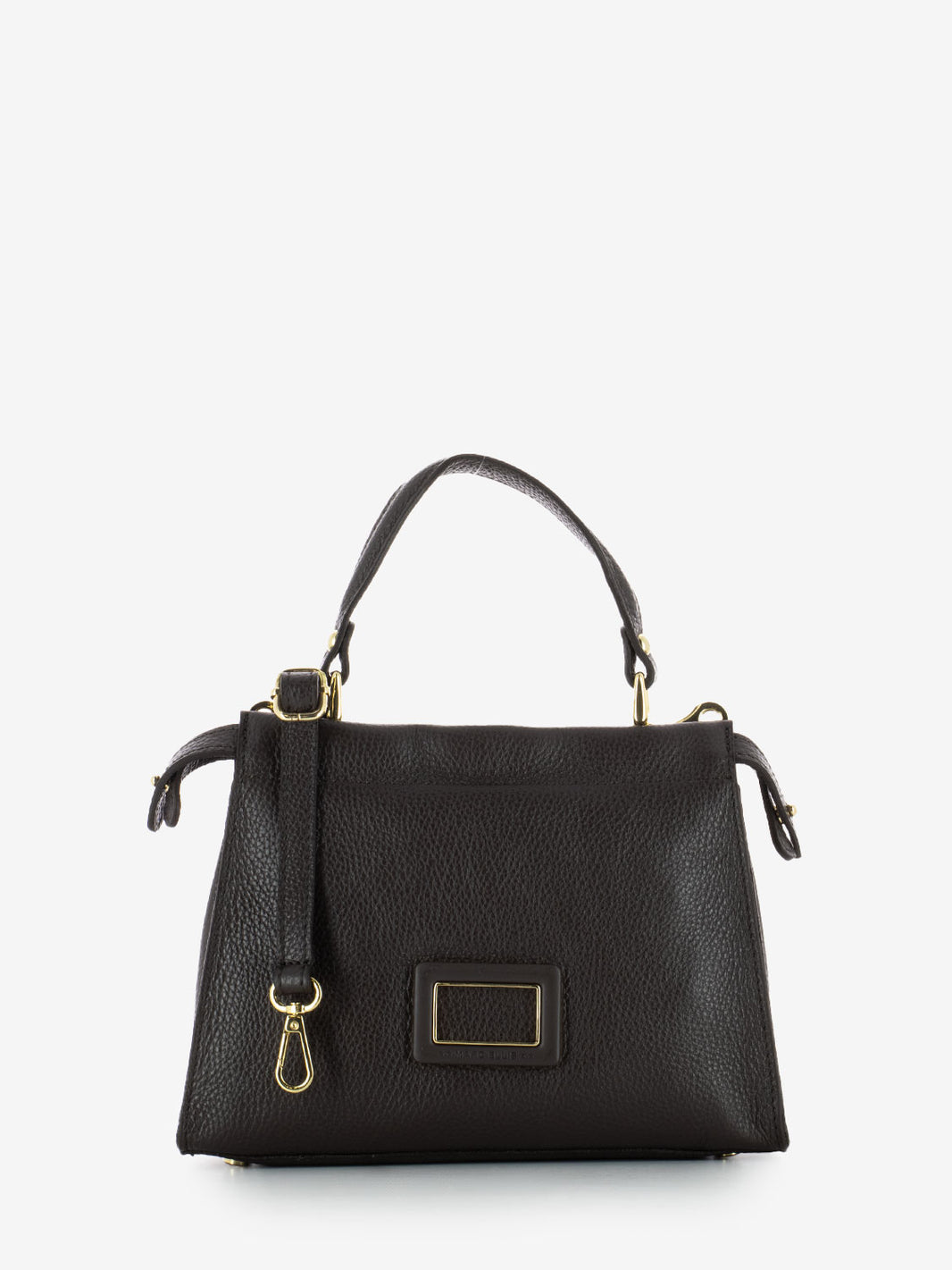Borsa a mano small Adele cocoa / gold