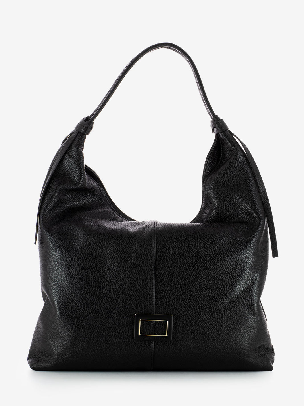 Borsa in pelle Wenda in pelle black / gold