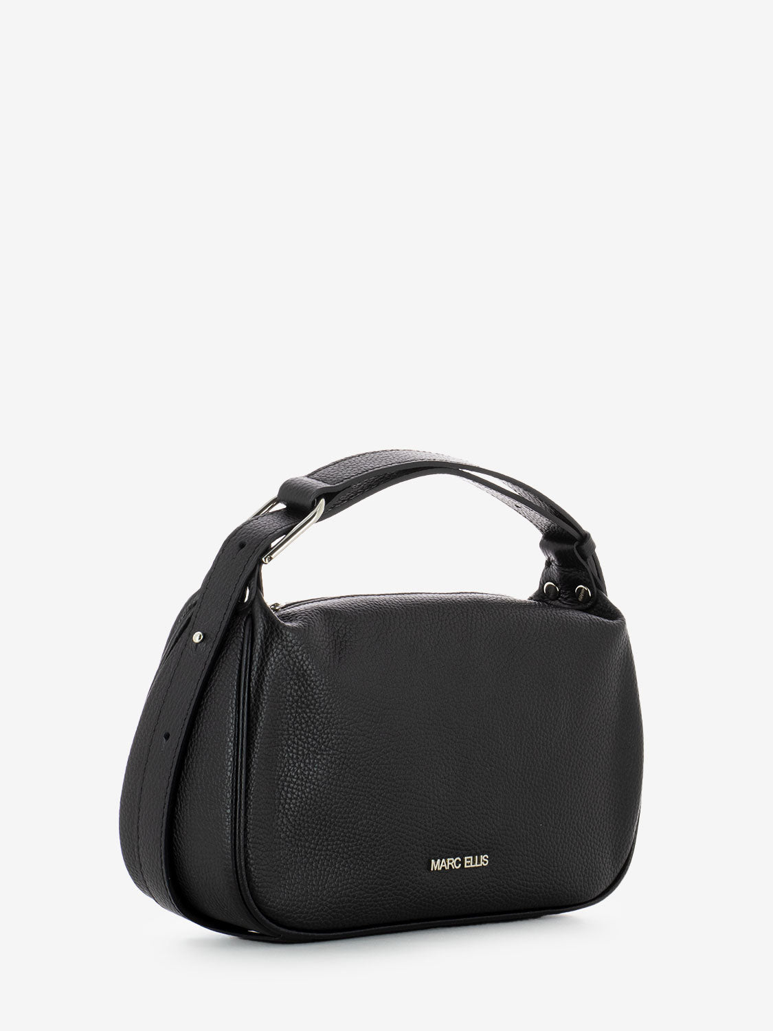 Borsa Mavira in pelle nero