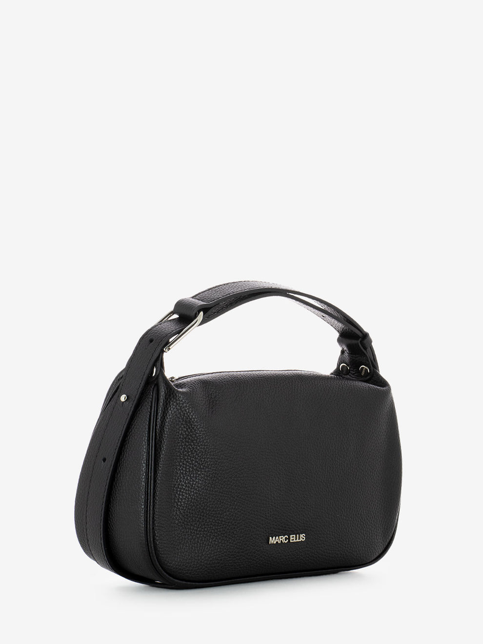 Borsa Mavira in pelle nero