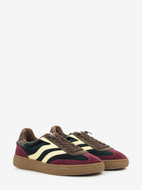 Sneakers Becky combi burgundy / forest