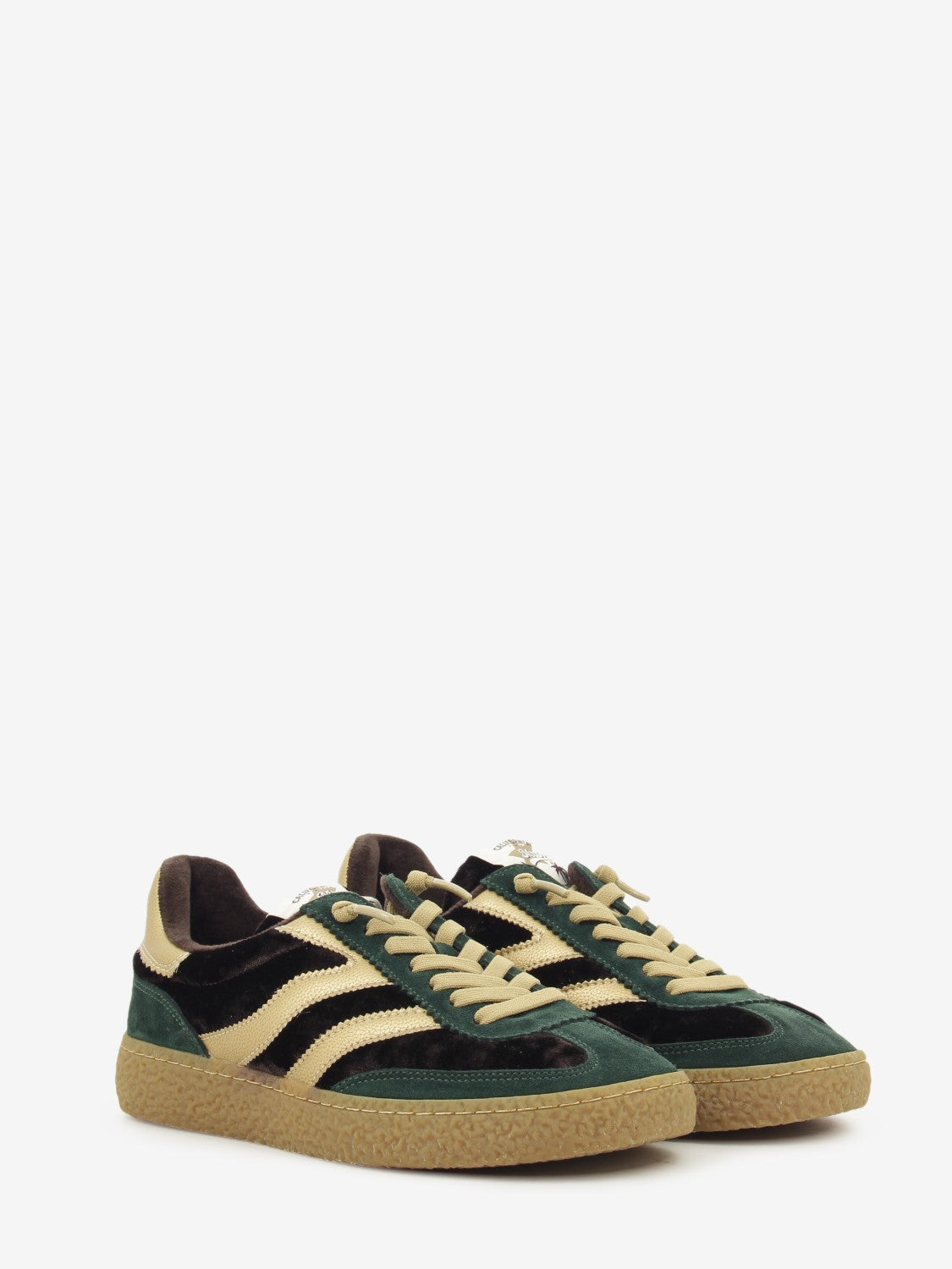Sneakers Becky V.9 combi green / brown