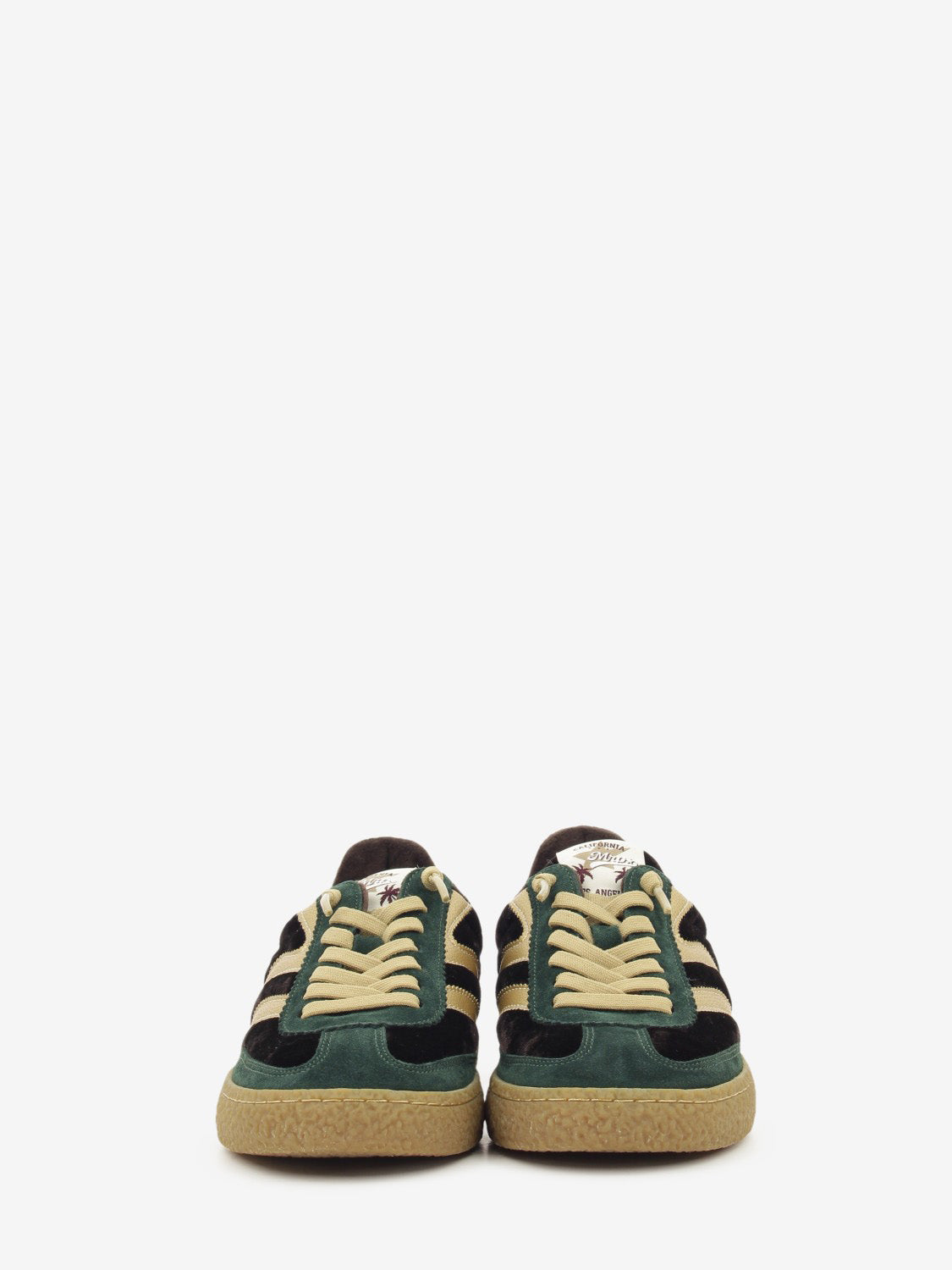 Sneakers Becky V.9 combi green / brown