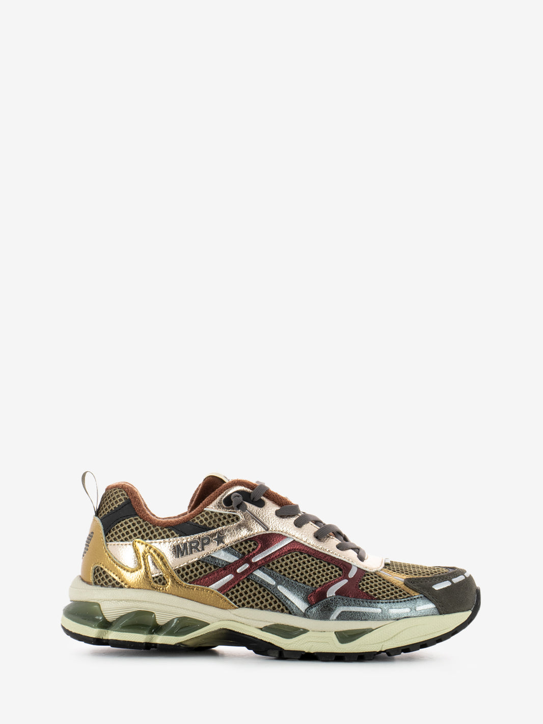 Combi leather and mesh autumn sneakers