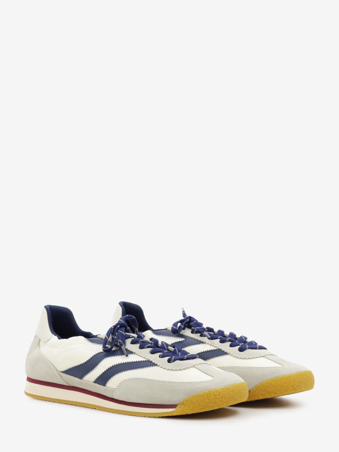 Sneakers doppio laccio white / blu
