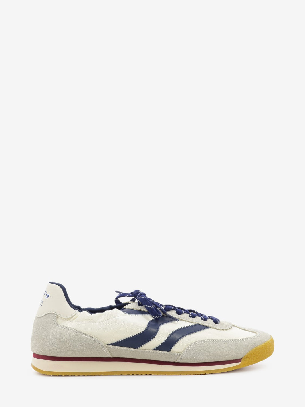 Sneakers doppio laccio white / blu