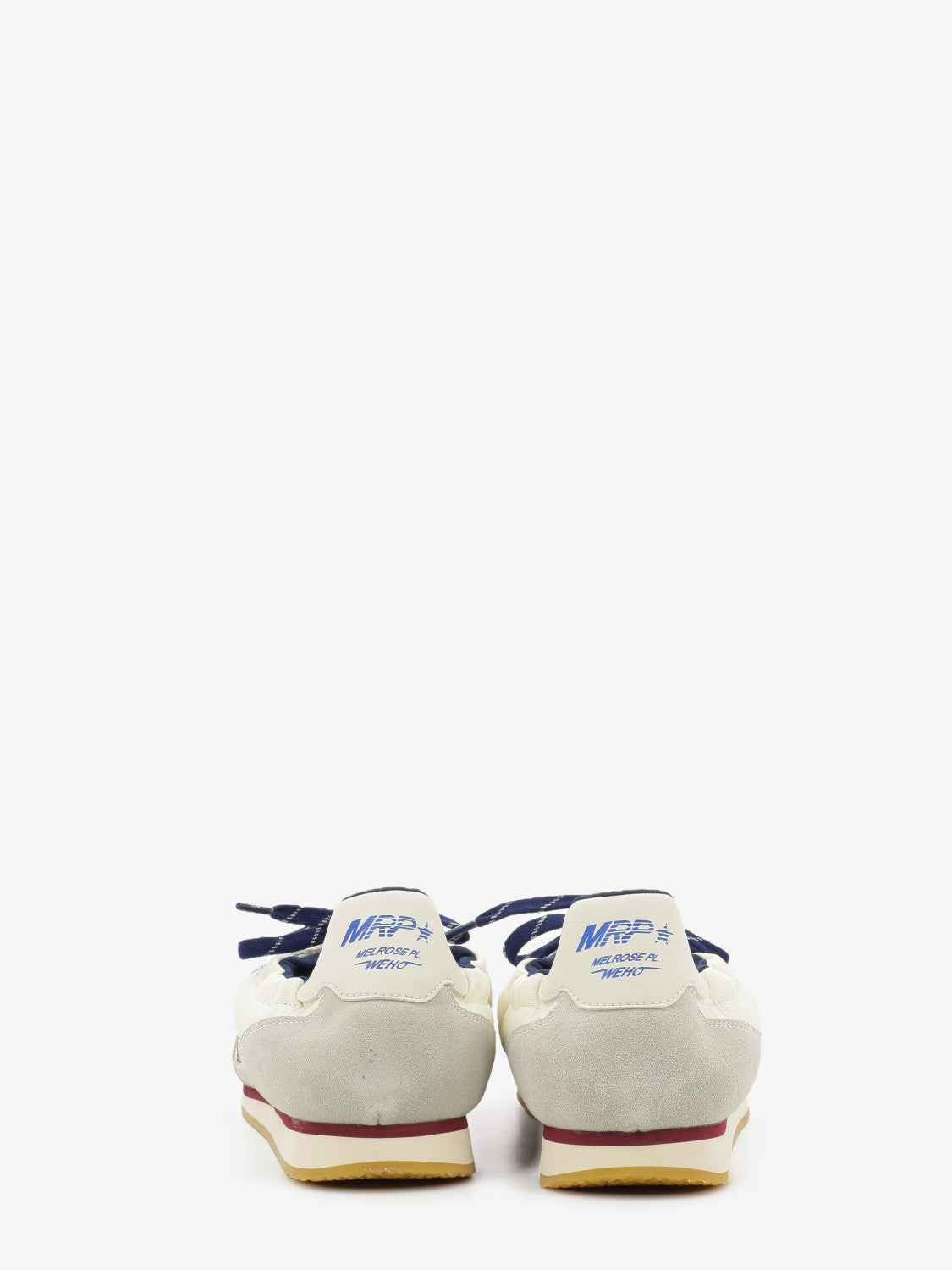 Sneakers doppio laccio white / blu