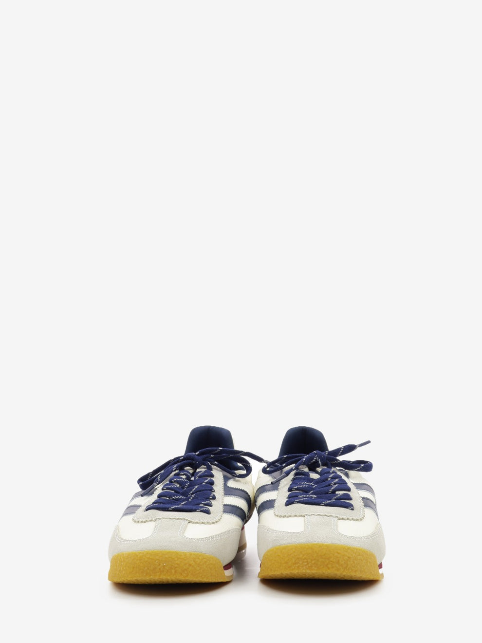 Sneakers doppio laccio white / blu