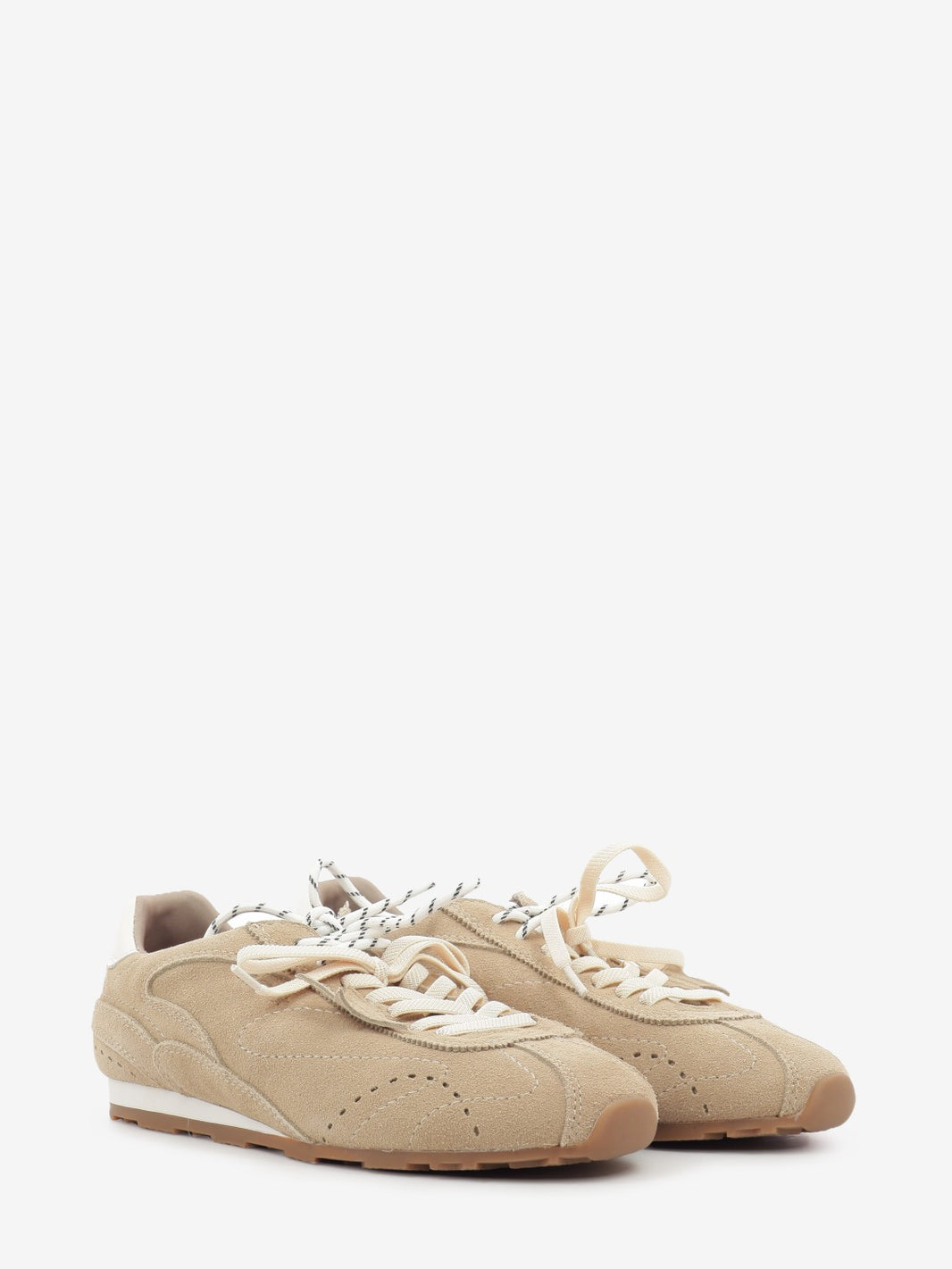 Medelin sand suede sneakers