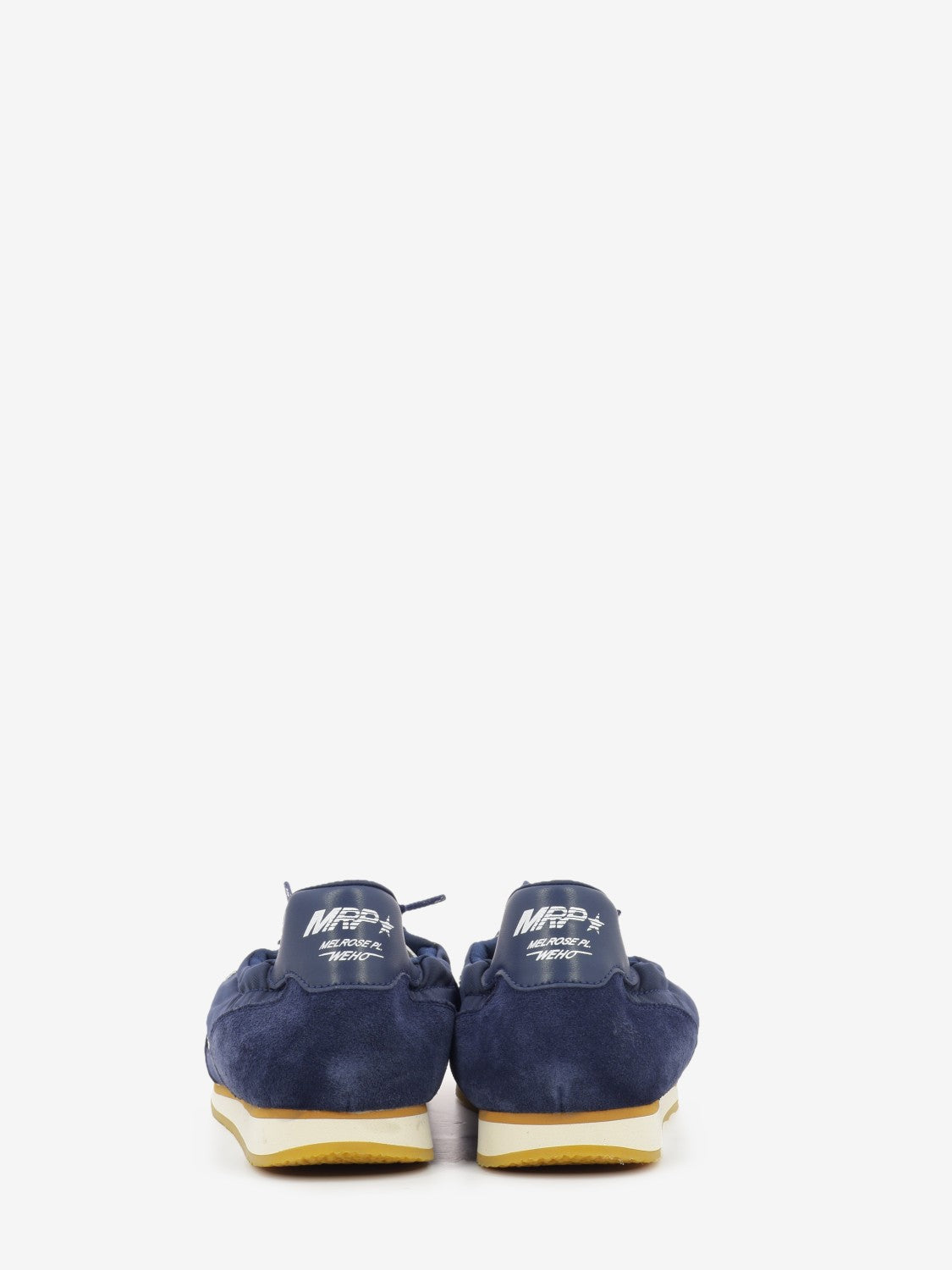 Sneakers in tessuto e suede dark blue