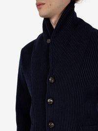 Navy blue shawl cardigan