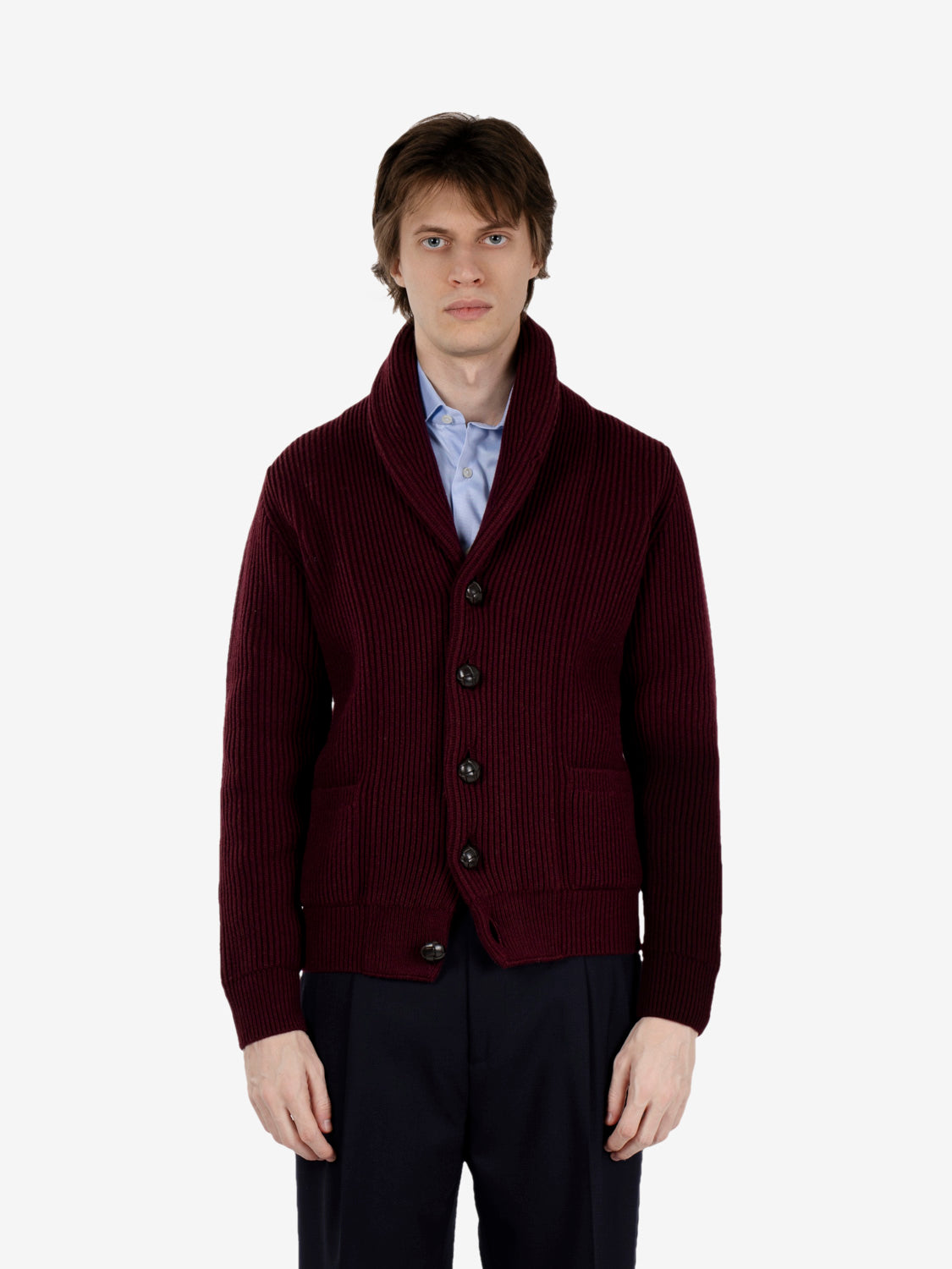 BORDEAUX SHAWL CARDIGAN A0701-B_5139