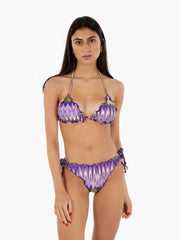 ME-FUI - Bikini fantasia viola / verde
