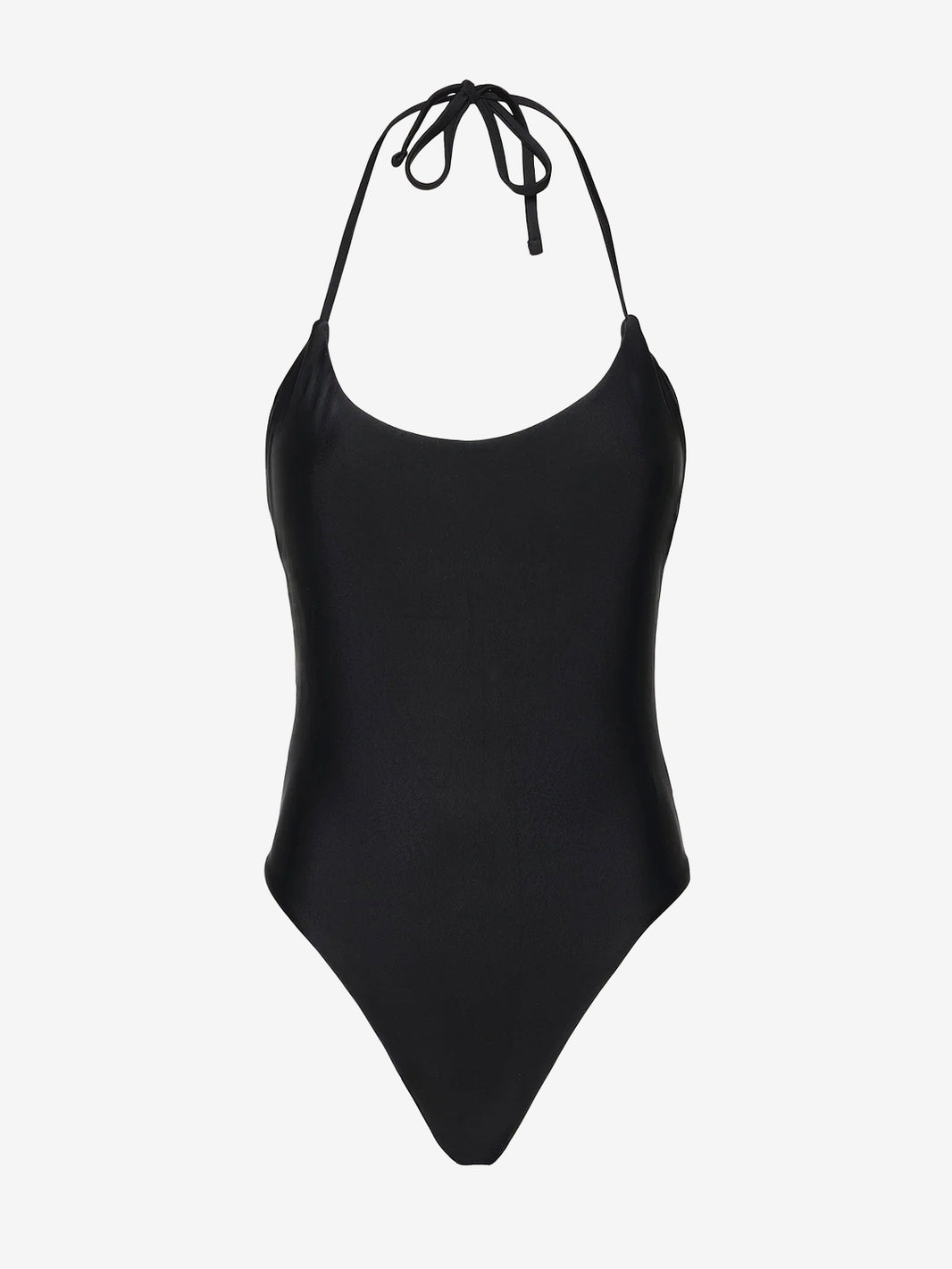 Black lycra monokini