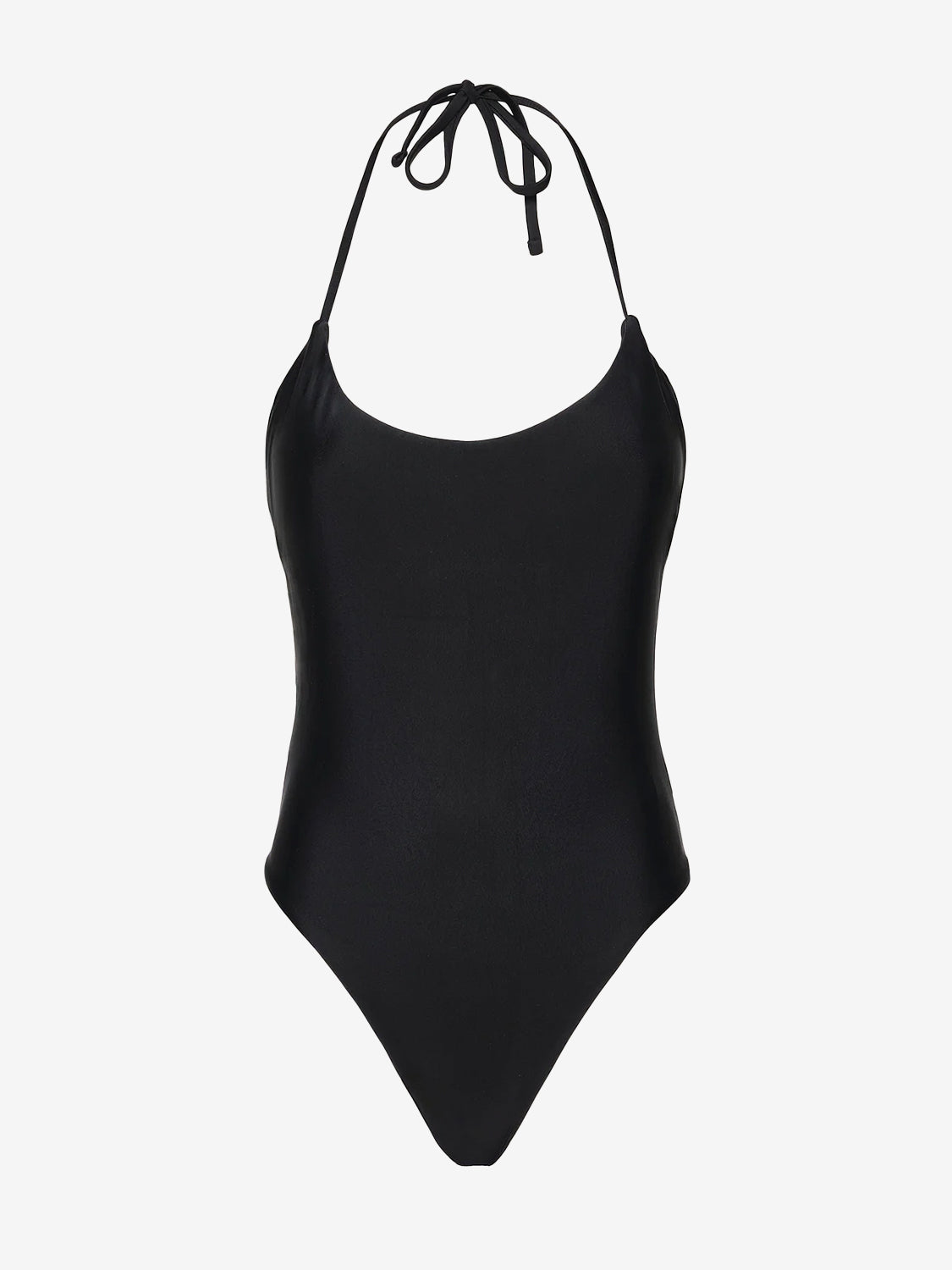 Black lycra monokini