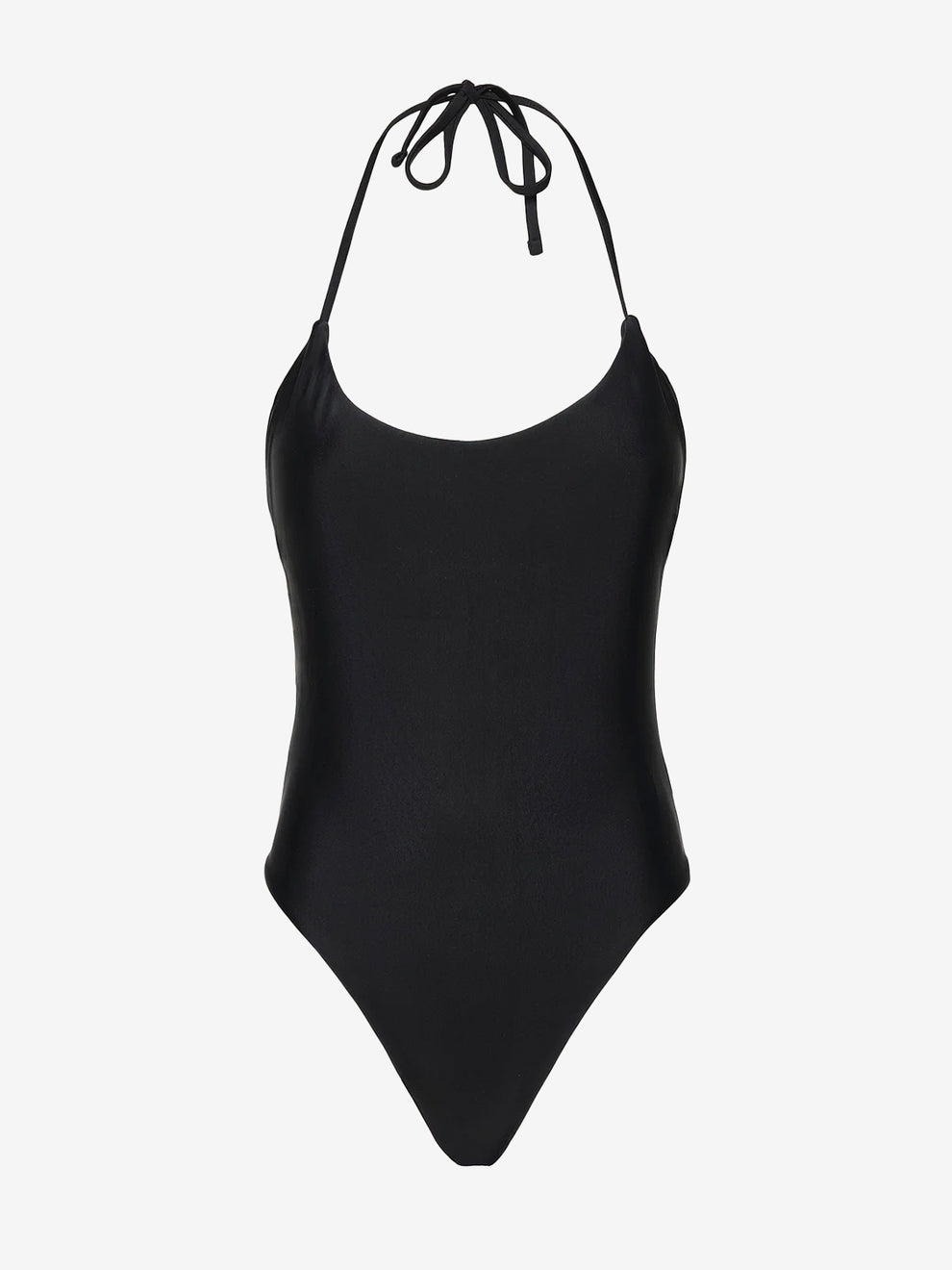 Black lycra monokini