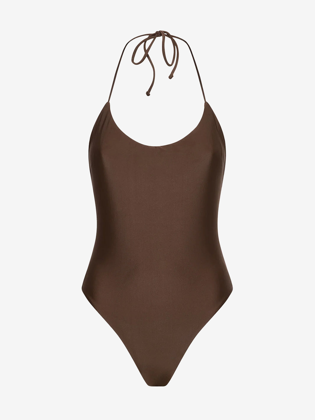 Brown monokini