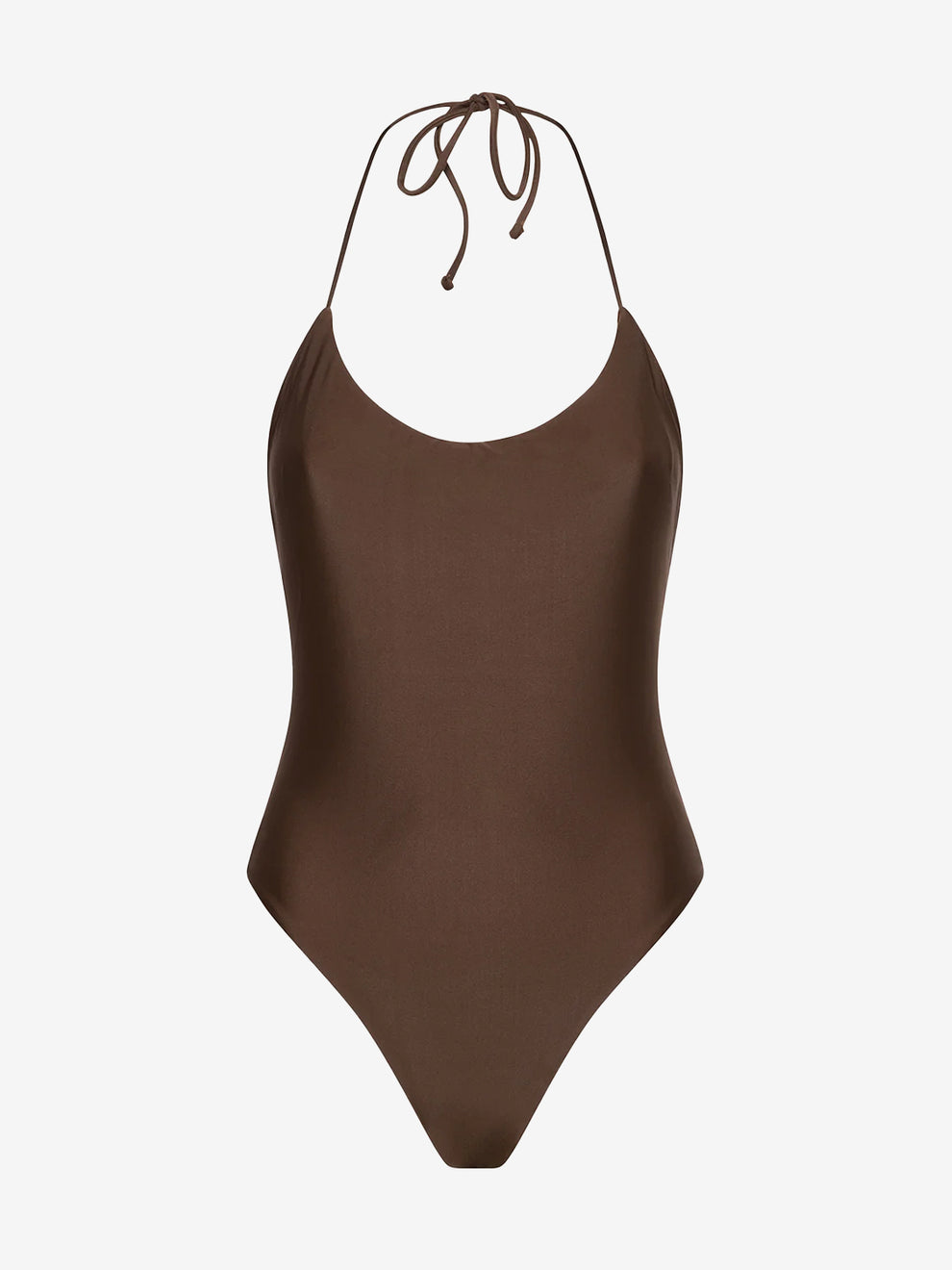 Brown monokini