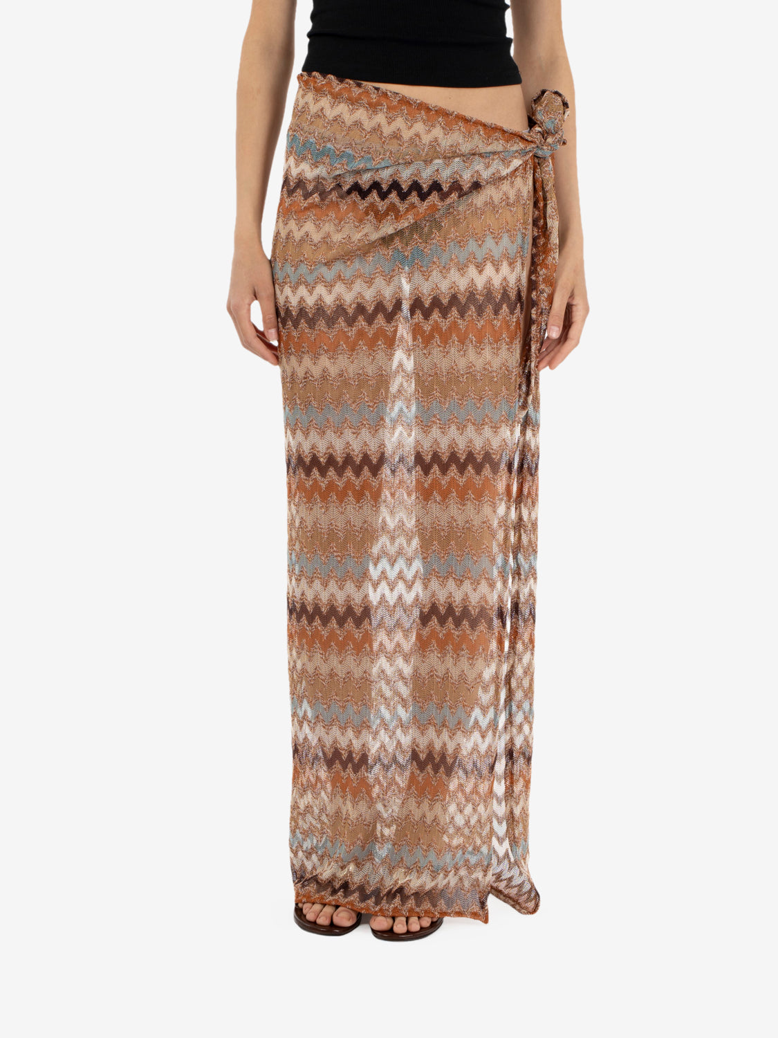 Long multicolored sarong